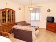 Obývacia izba Kaštel Štafilić, Obývacia izba v ubytovacej jednotke apartment, WIFI.