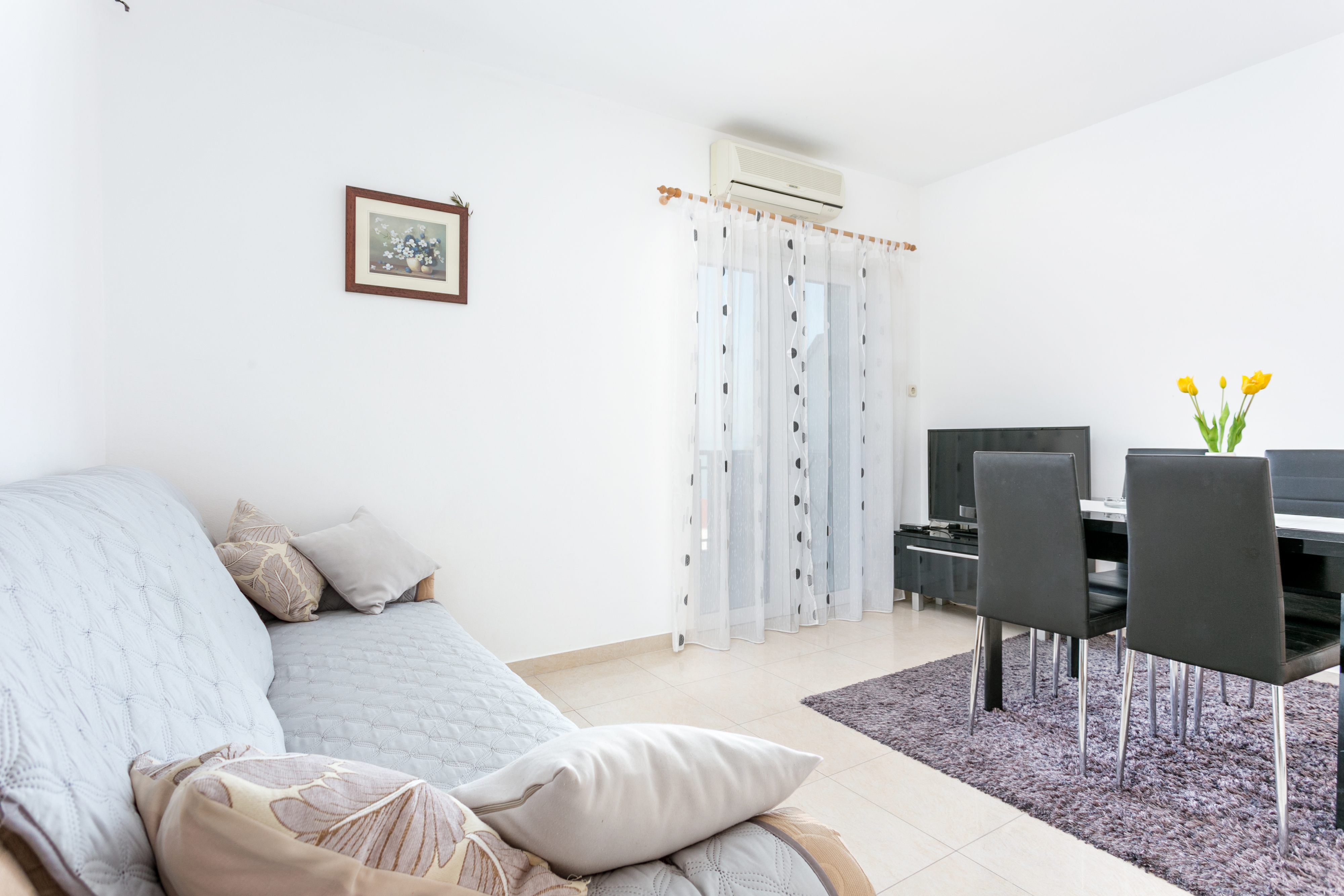 Jednosobni apartman s terasom i pogledom na more Podstrana, Split  A-a