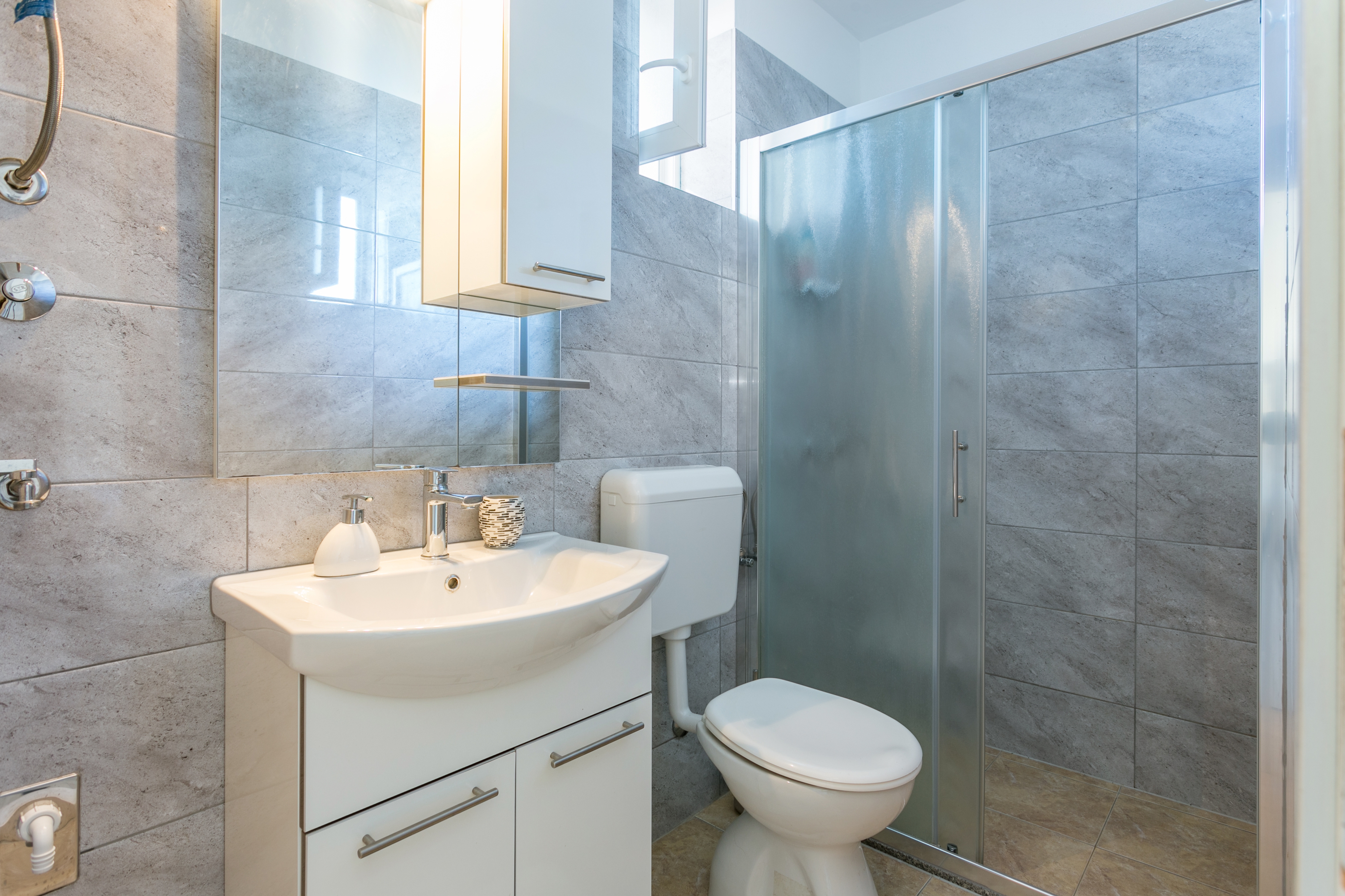 Studio apartman s terasom i pogledom na more Podstrana, Split  AS-a