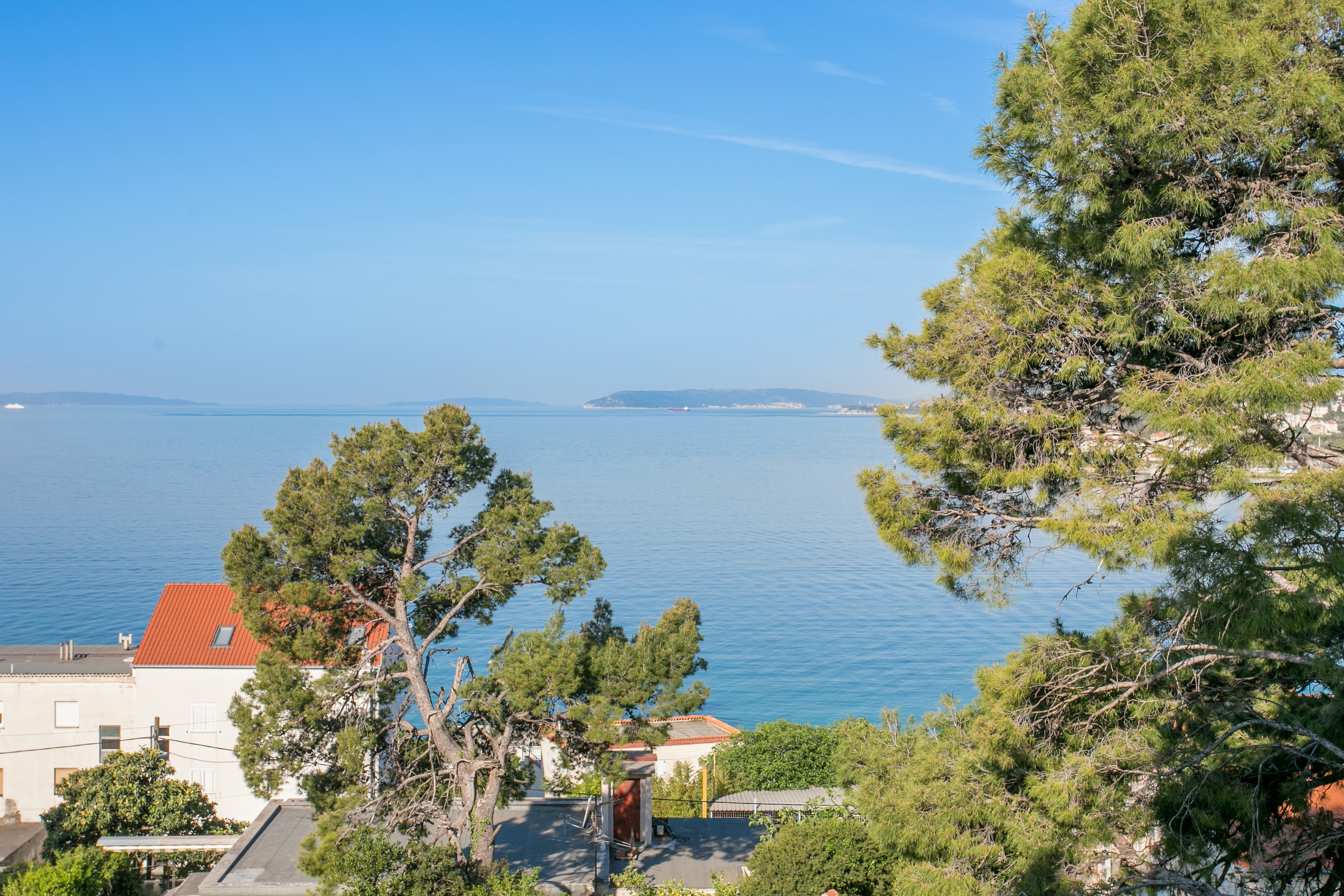 Studio apartman s terasom i pogledom na more Podstrana, Split  AS-a