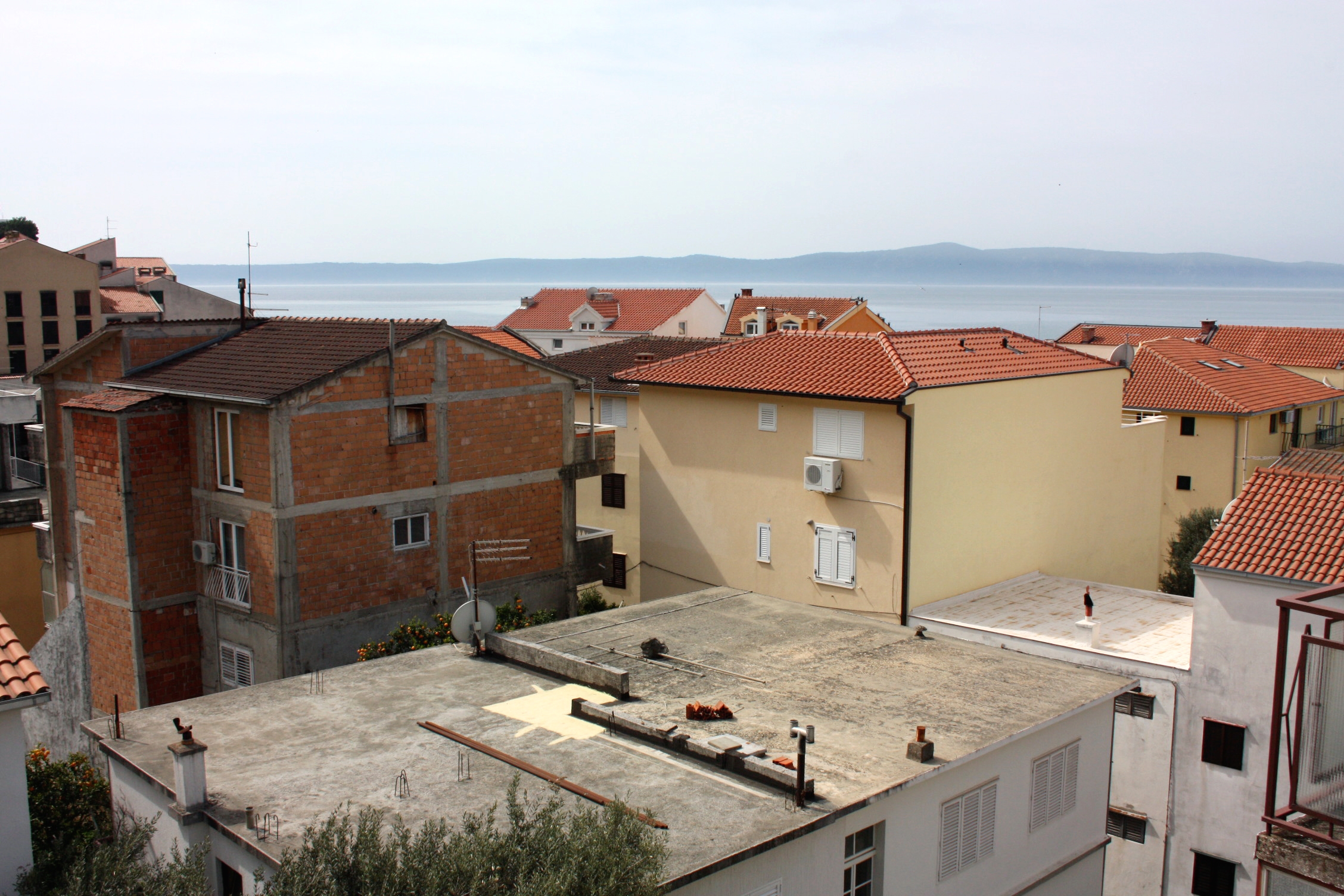 Three bedroom apartment with terrace and sea view Podgora, Makarska  A-a