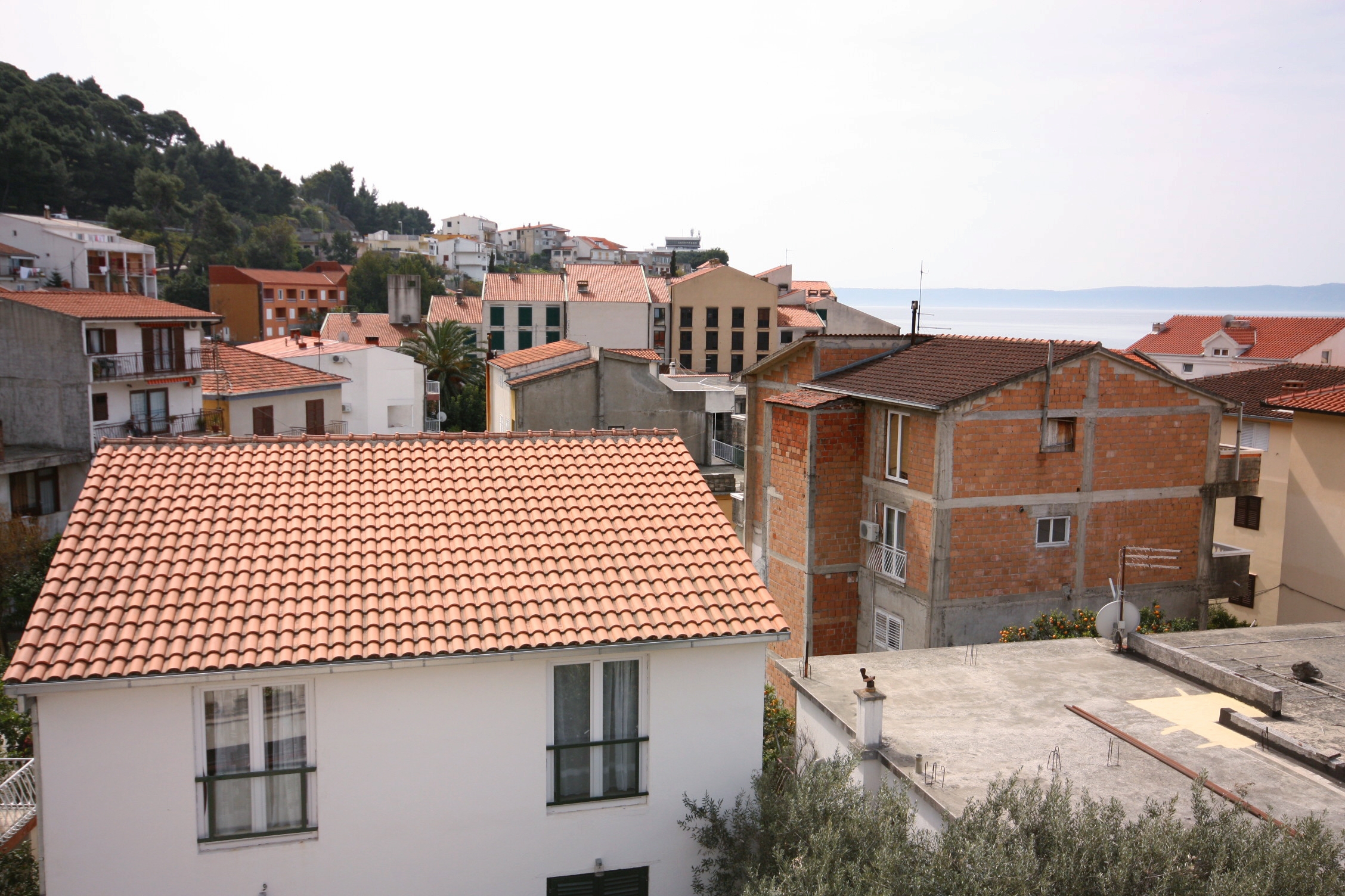 Three bedroom apartment with terrace and sea view Podgora, Makarska  A-a