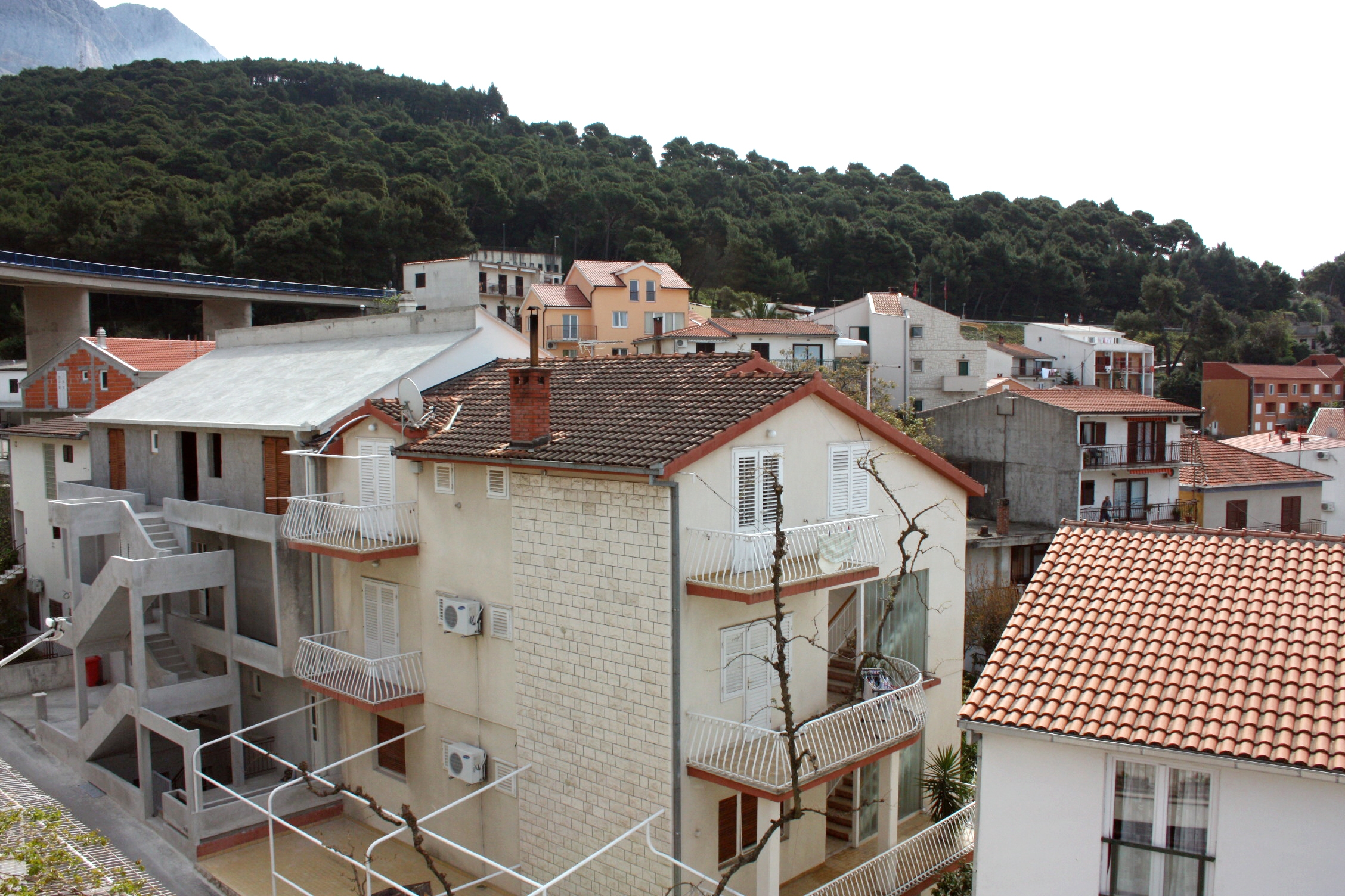 Three bedroom apartment with terrace and sea view Podgora, Makarska  A-a