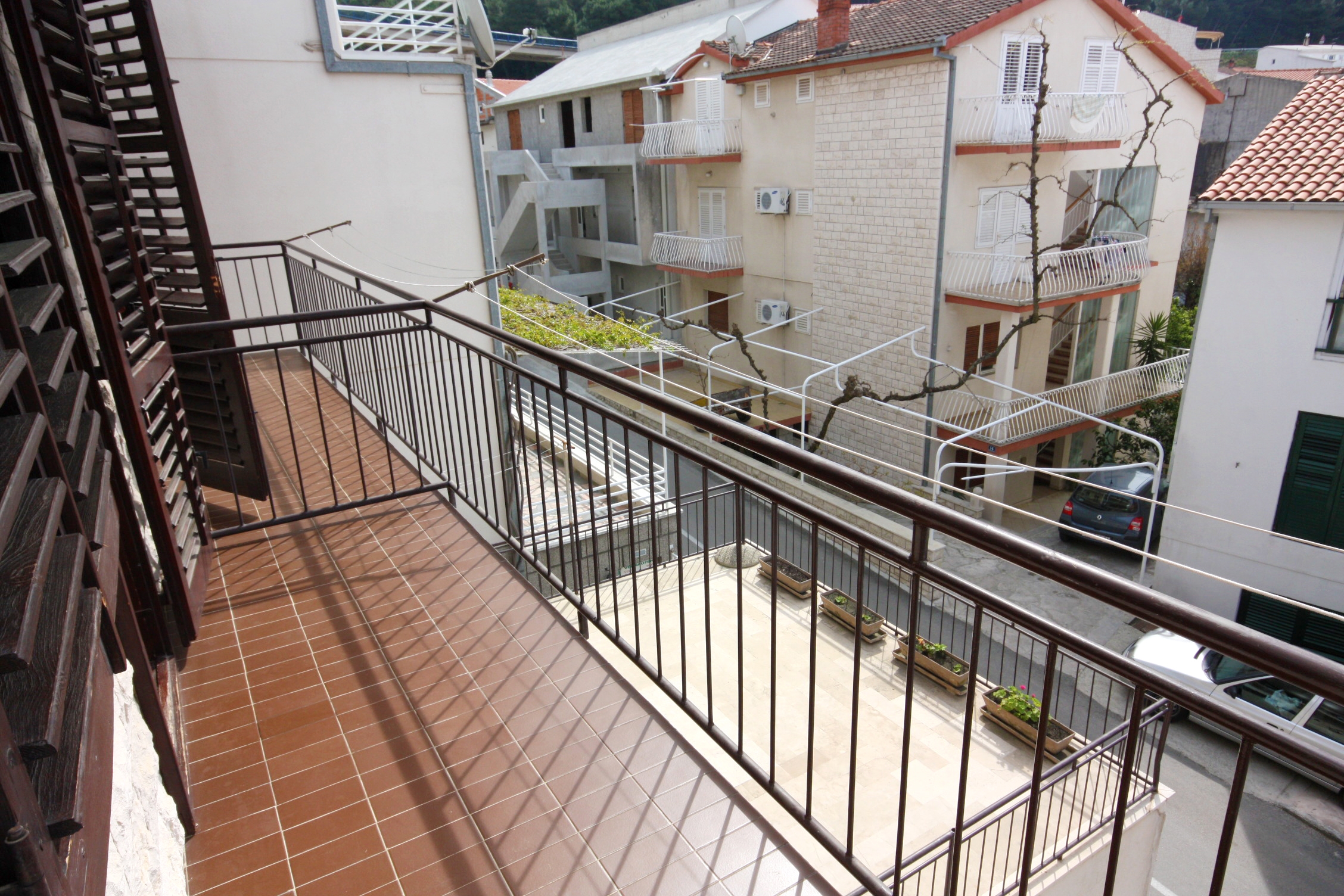 Two bedroom apartment with balcony and sea view Podgora, Makarska  A-b