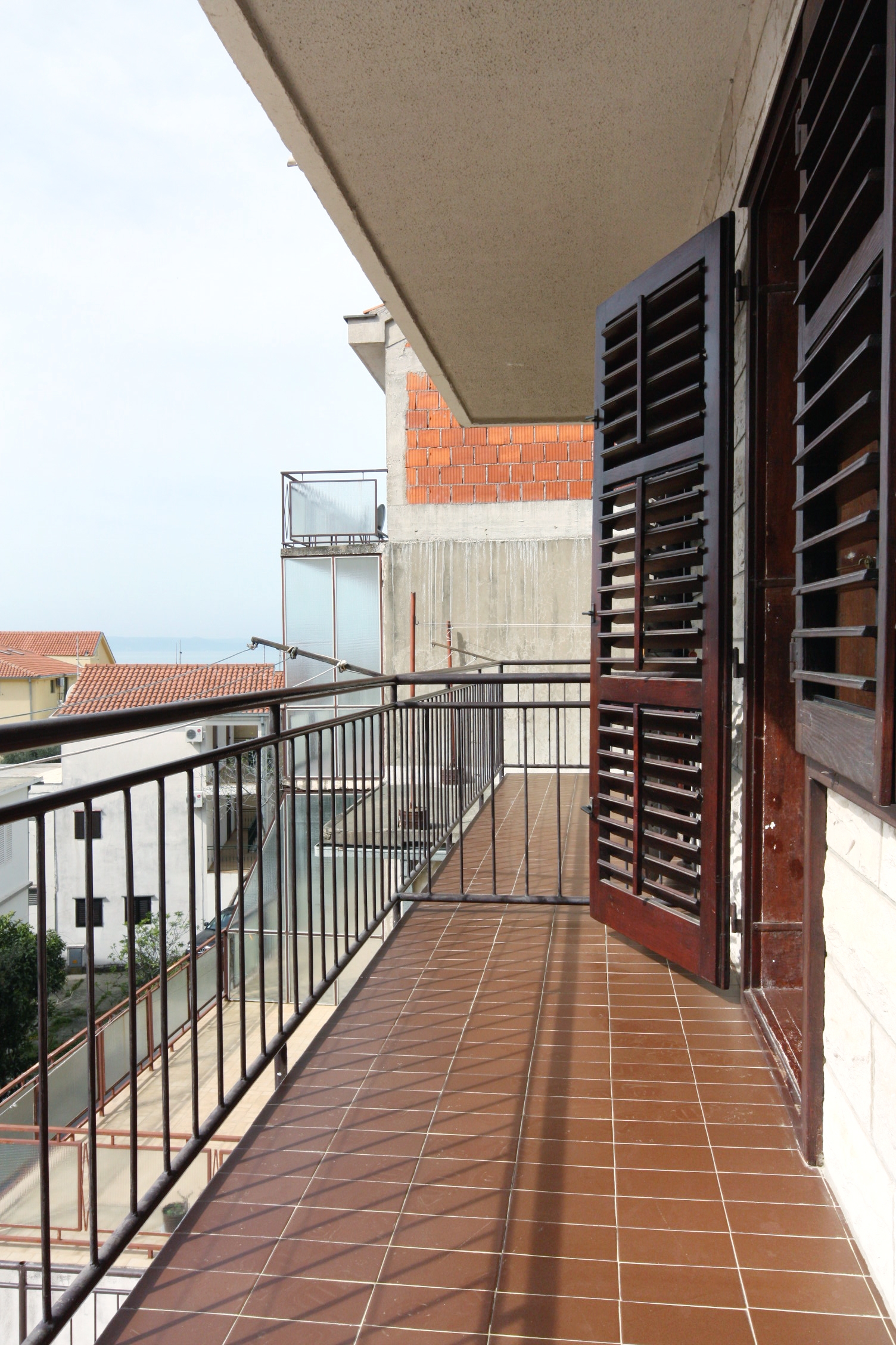 Two bedroom apartment with balcony and sea view Podgora, Makarska  A-b
