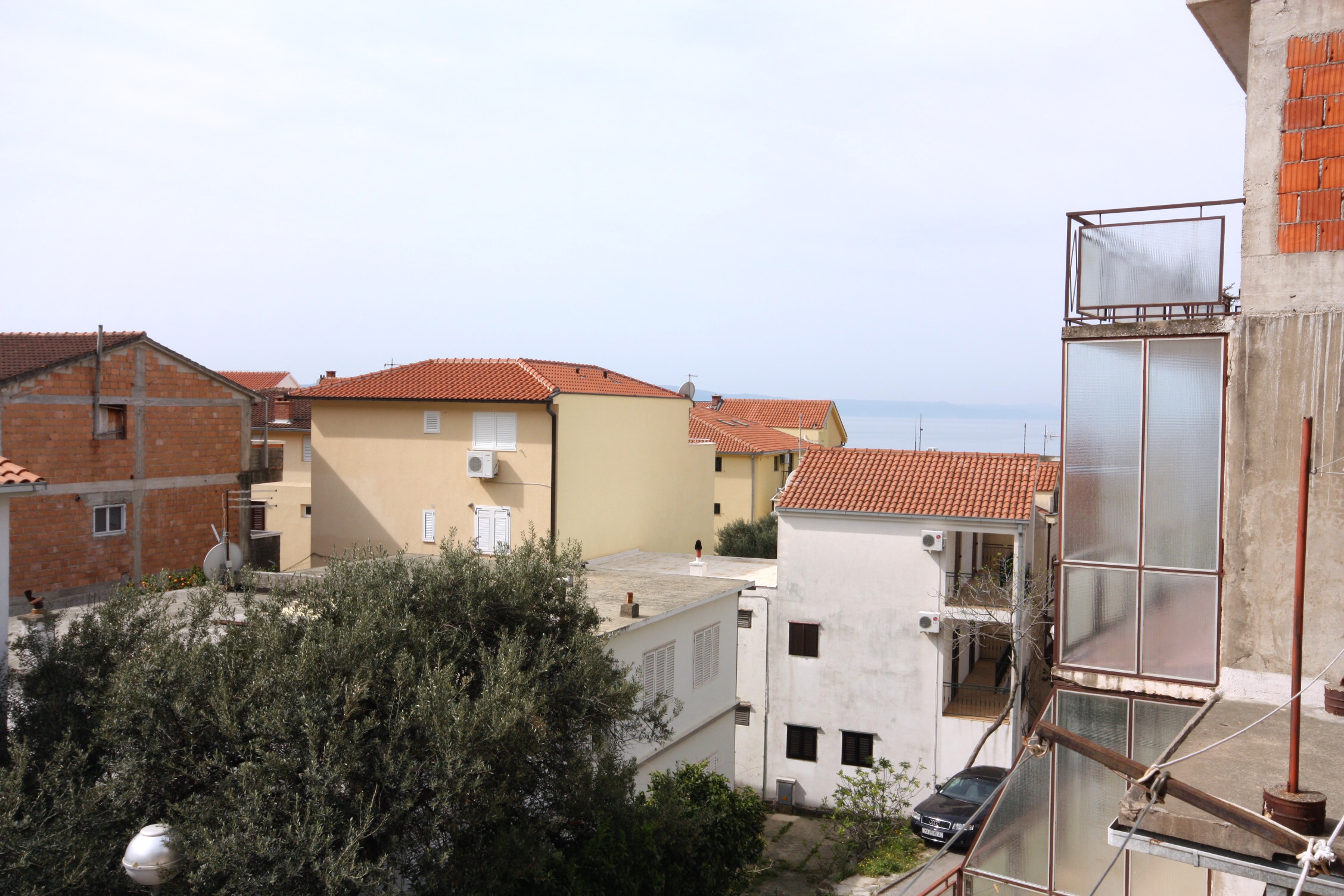 Two bedroom apartment with balcony and sea view Podgora, Makarska  A-b