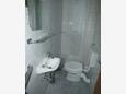 Bathroom 1 Polače, Bathroom 1 in the apartment.