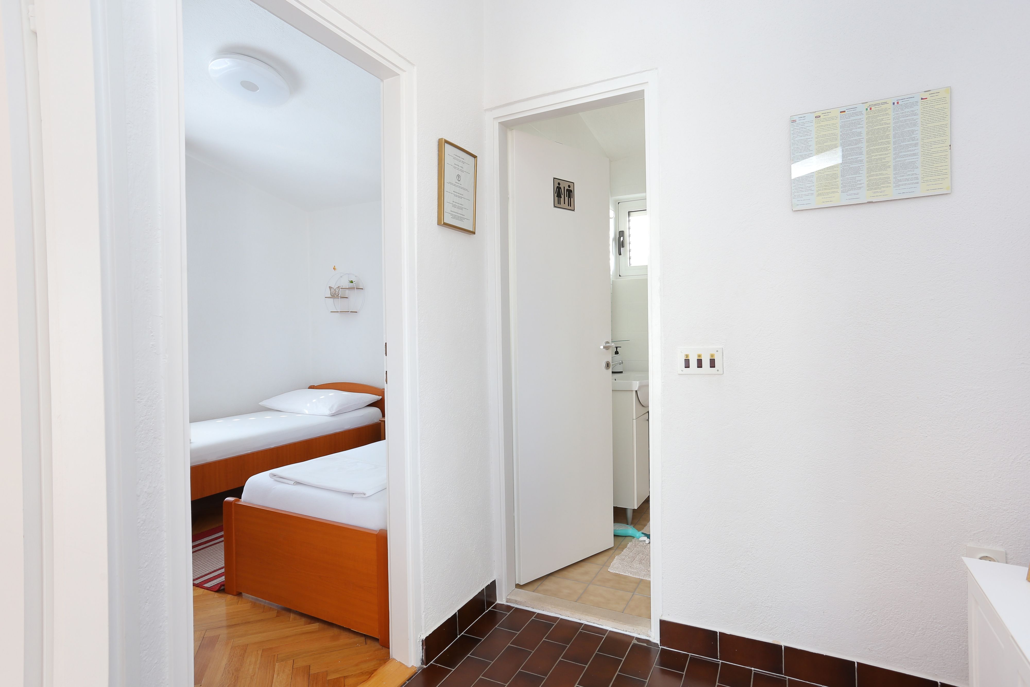 Two bedroom apartment near beach Seget Vranjica, Trogir  A-a