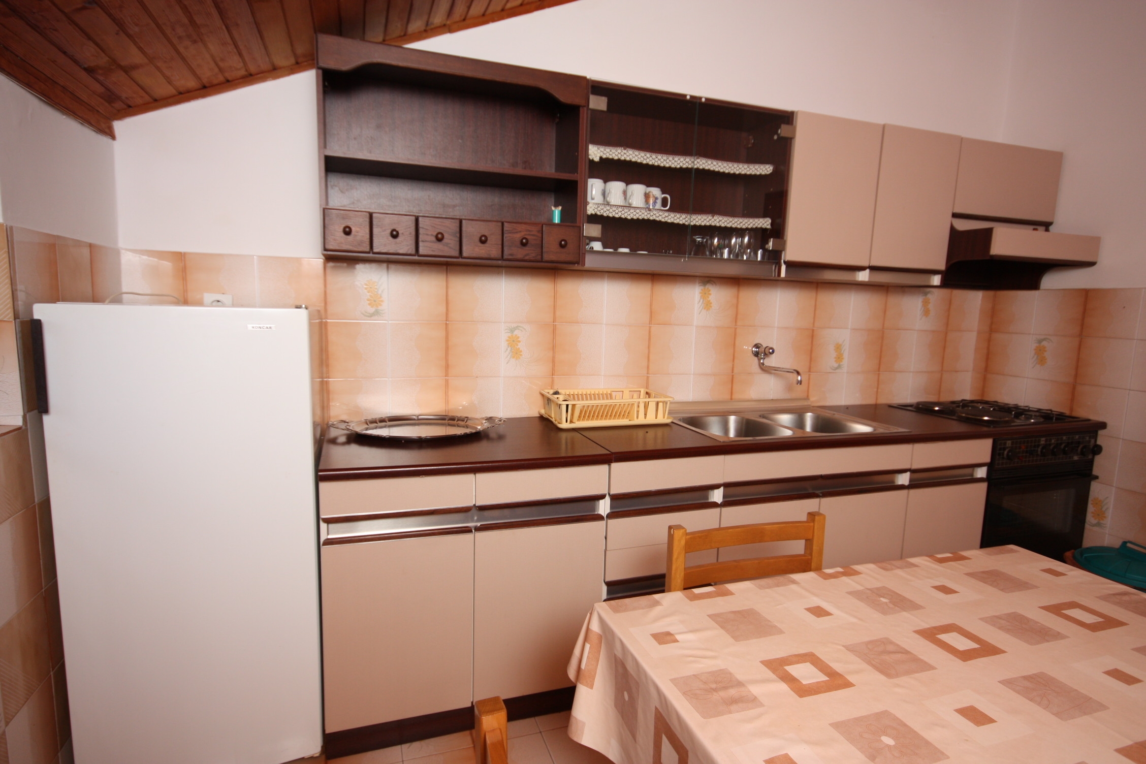 Three bedroom apartment with terrace and sea view Grebaštica, Šibenik  A-a