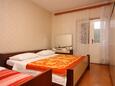 Bedroom 1 Grebaštica, Bedroom 1 in the apartment, (pet friendly) and WiFi.