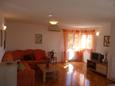Living room Petrčane, Living room in the apartment, dostupna klima i WIFI.