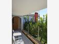 Podstrana, Terraza - vistas in the studio-apartment, WiFi.