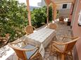 Terrace Marina, Terrace in the apartment, with a sea view, (pet friendly) and WiFi.