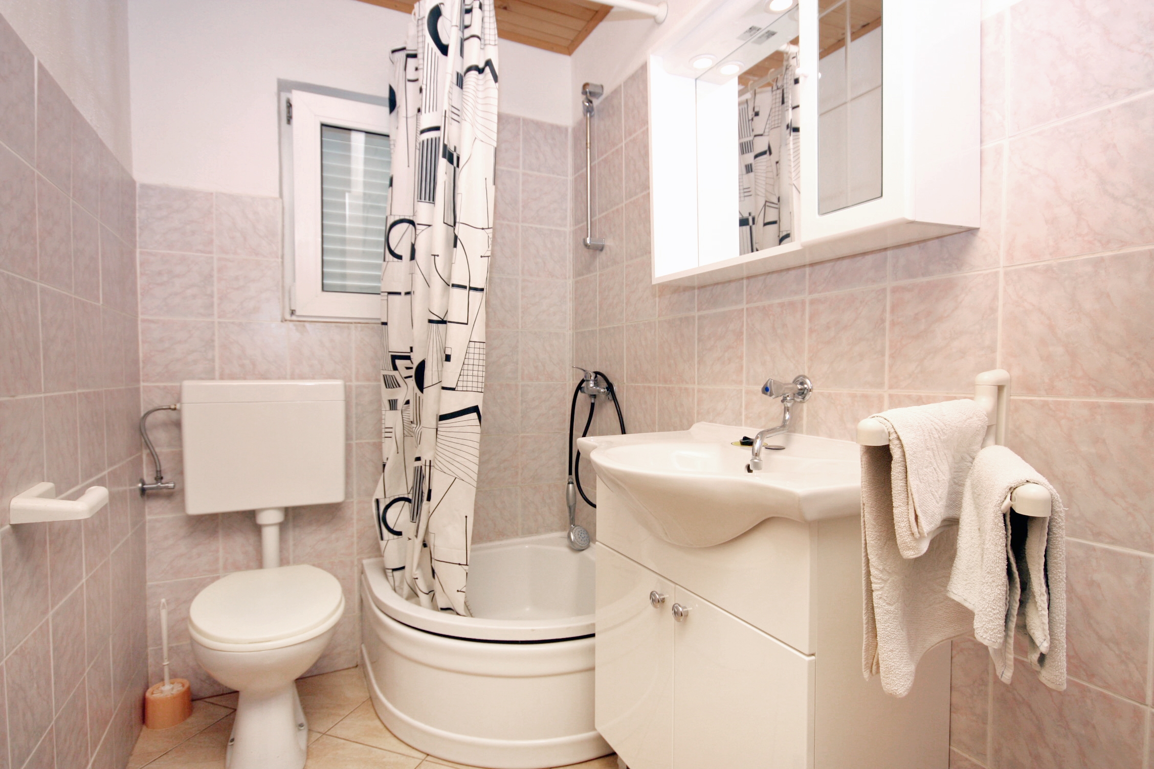 Two bedroom apartment with balcony and sea view Marina, Trogir  A-d