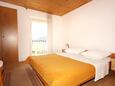 Ložnice Marina, Ložnice v ubytování typu apartment, domácí mazlíčci povoleni a WiFi.