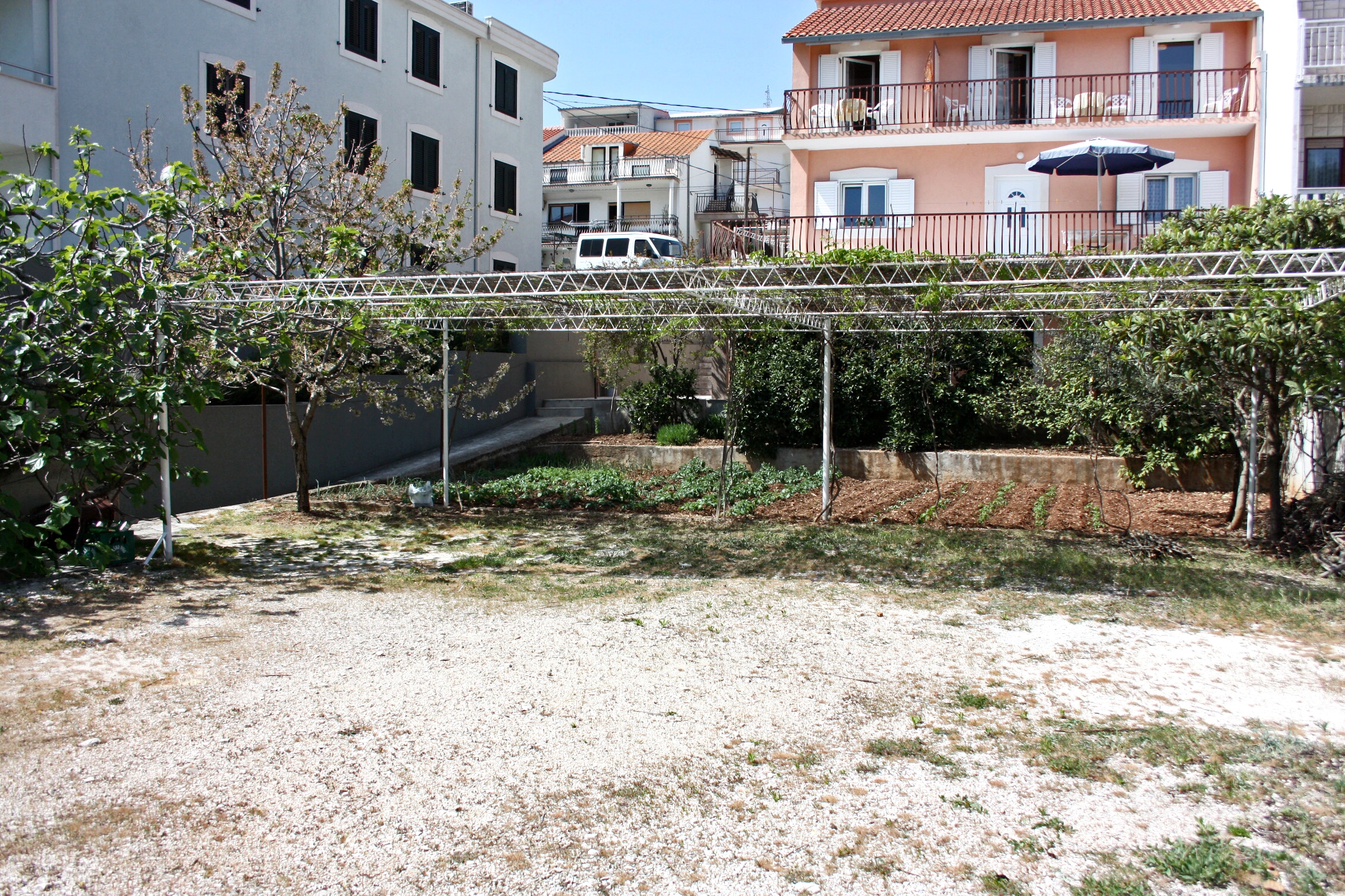 Two bedroom apartment with balcony and sea view Marina, Trogir  A-d