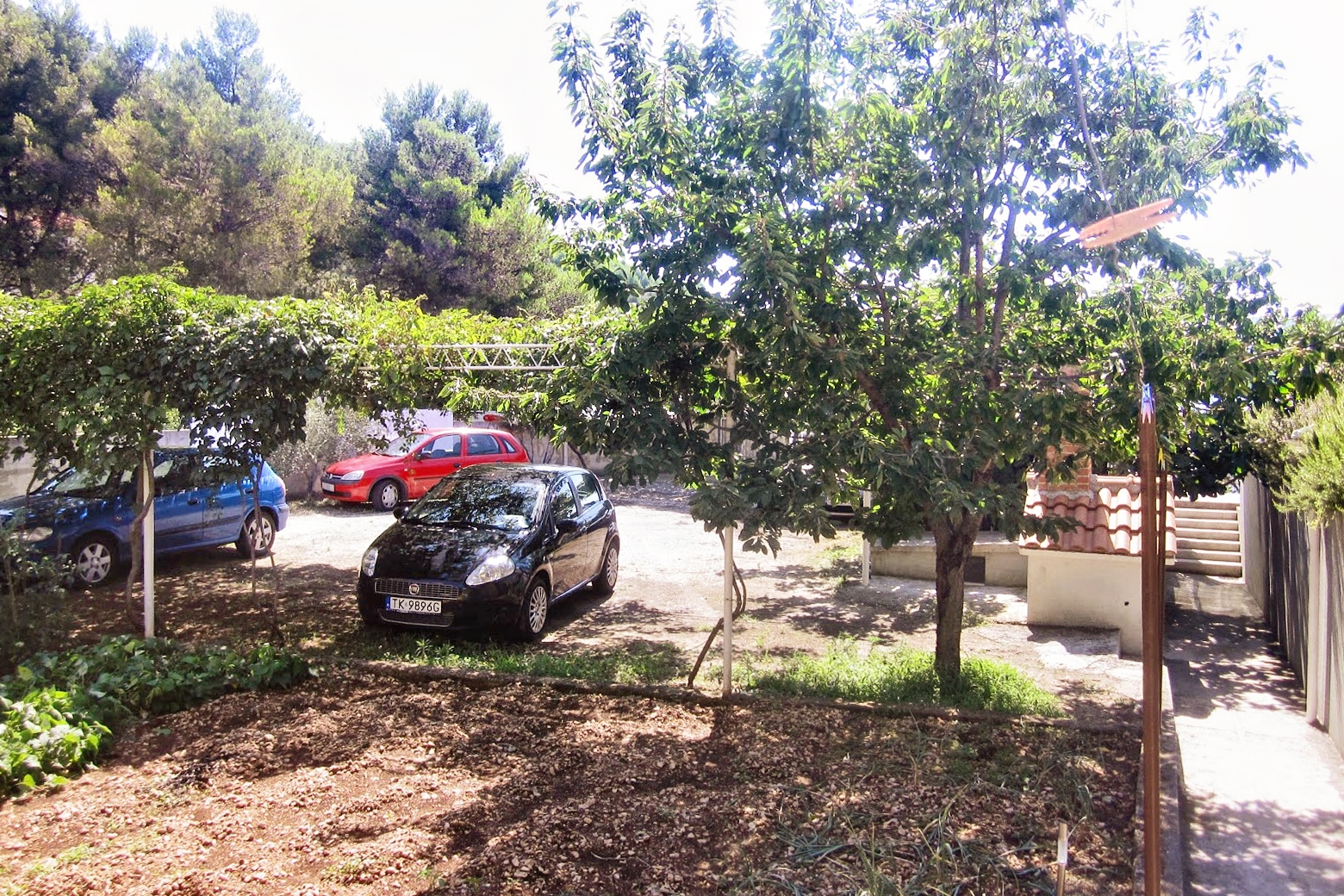 Two bedroom apartment with balcony and sea view Marina, Trogir  A-d