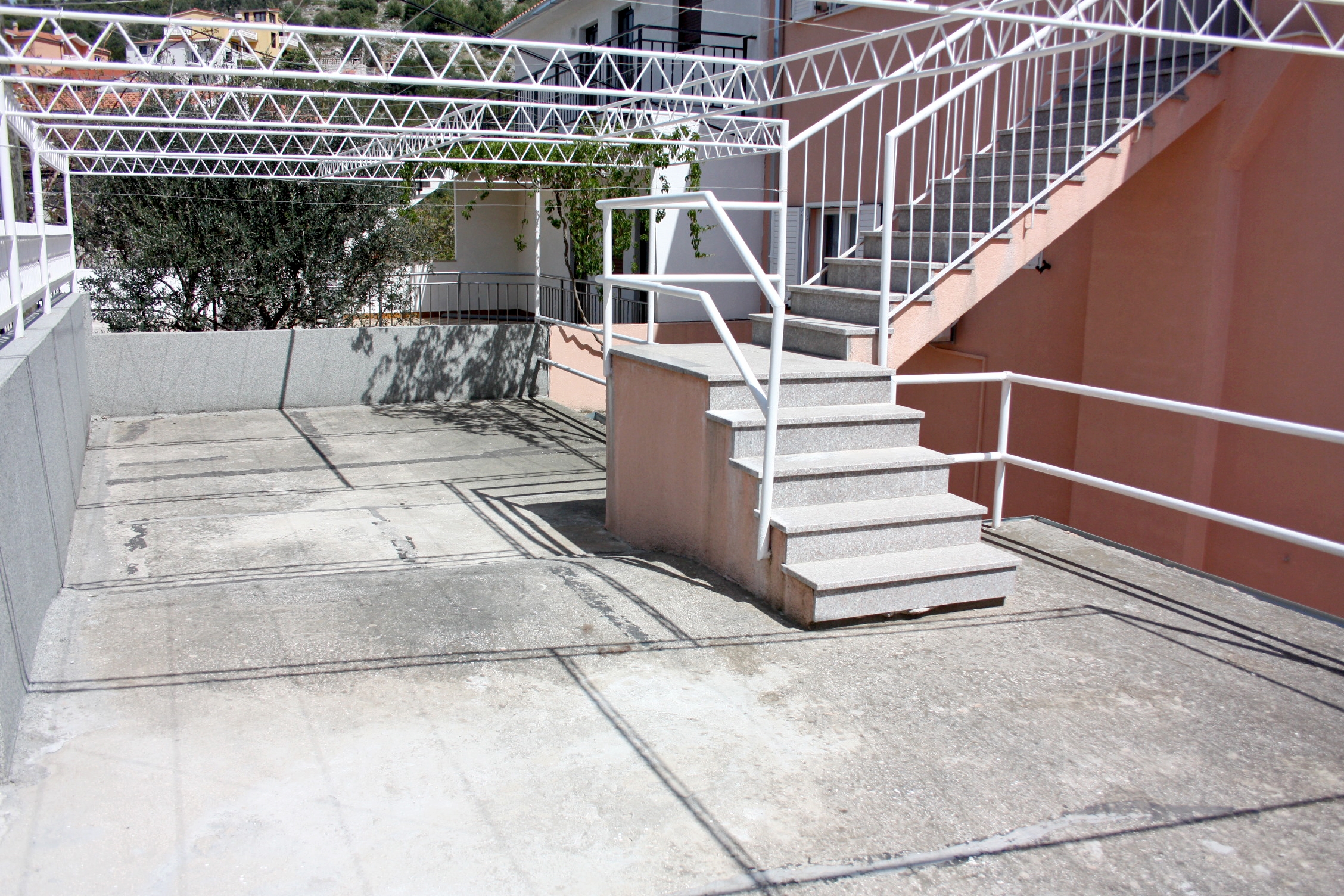 Two bedroom apartment with balcony and sea view Marina, Trogir  A-d