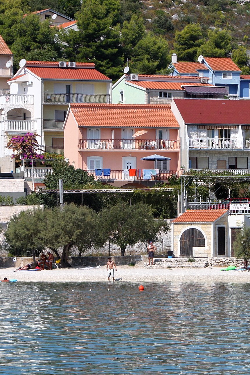 Two bedroom apartment with balcony and sea view Marina, Trogir  A-d