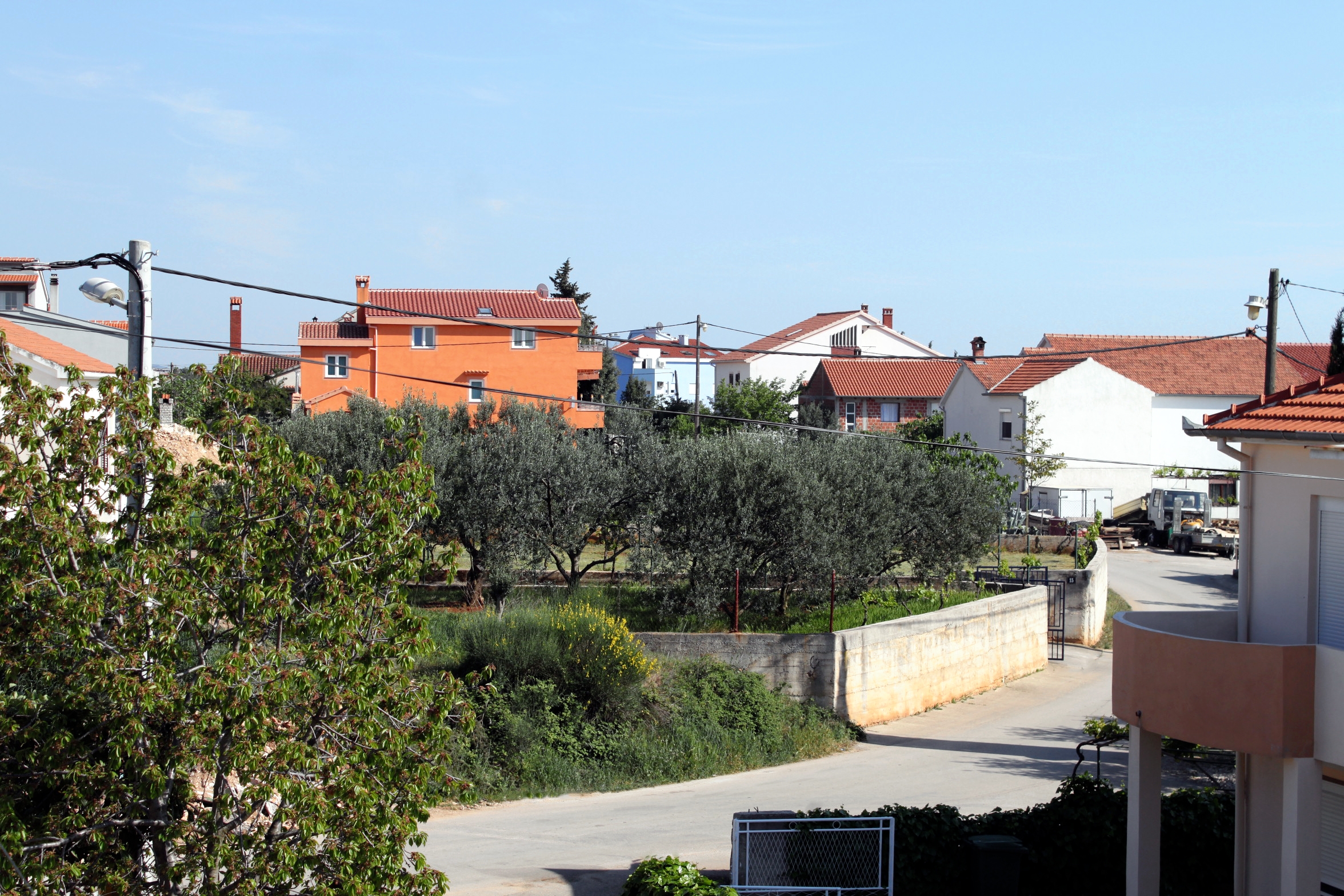 One bedroom apartment with balcony and sea view Zadar (A-6128-a)