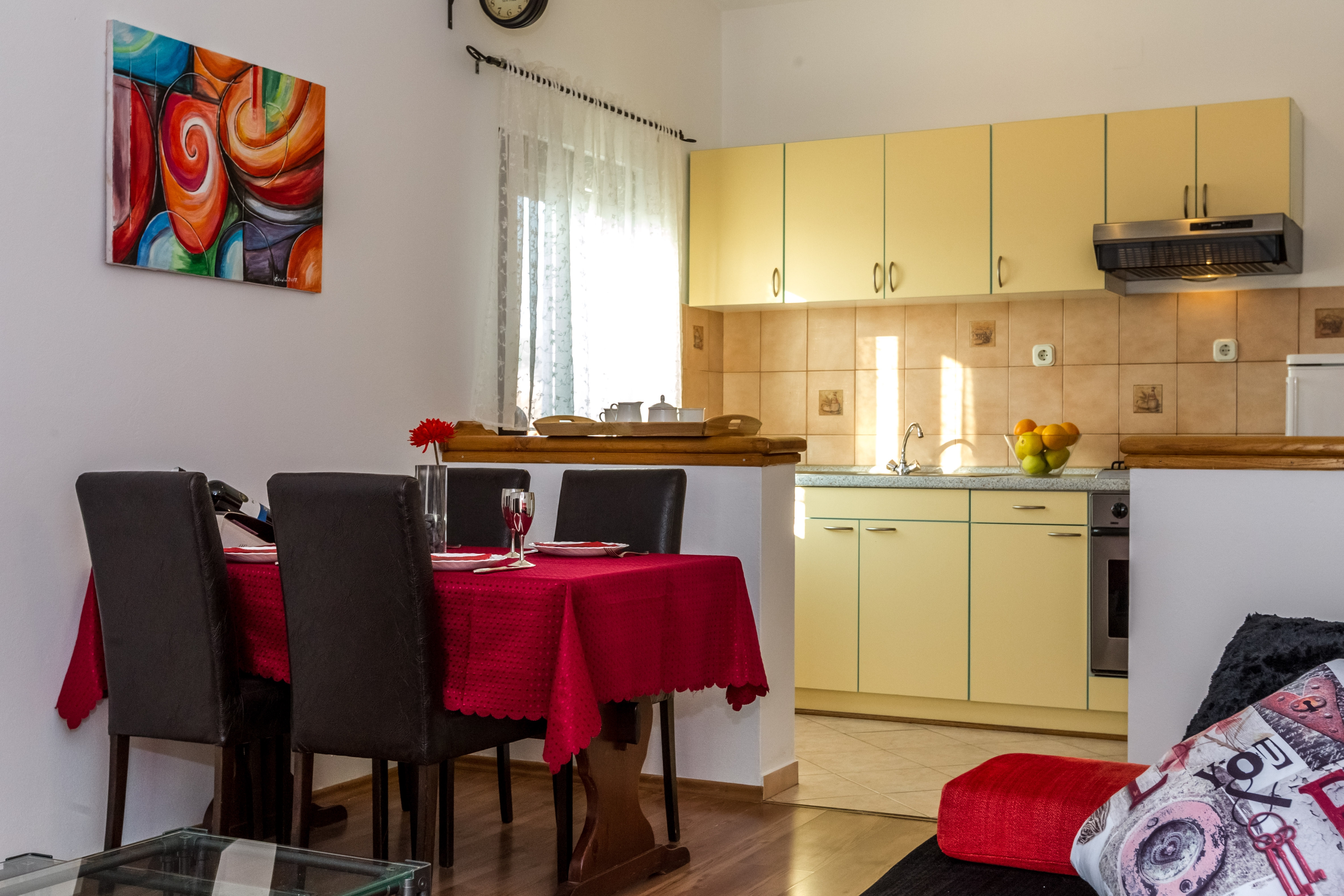 One bedroom apartment with balcony and sea view Zadar (A-6128-a)