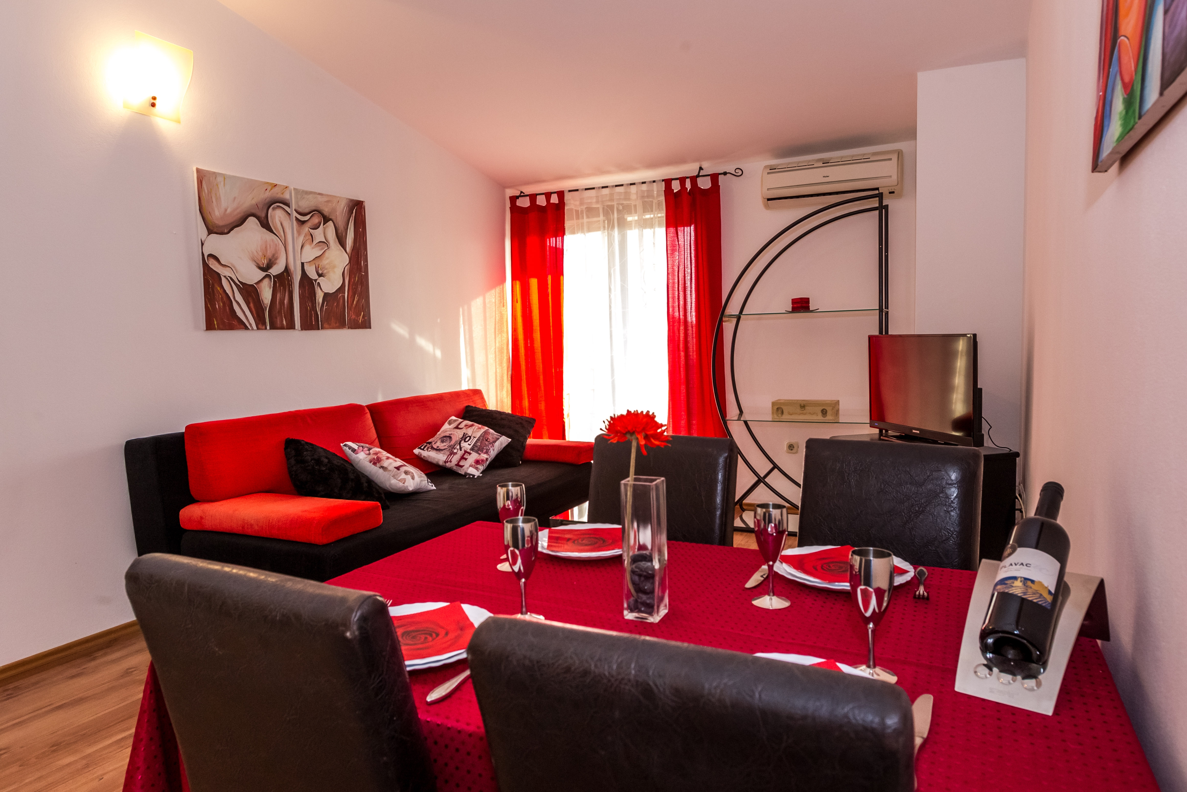 One bedroom apartment with balcony and sea view Zadar (A-6128-a)