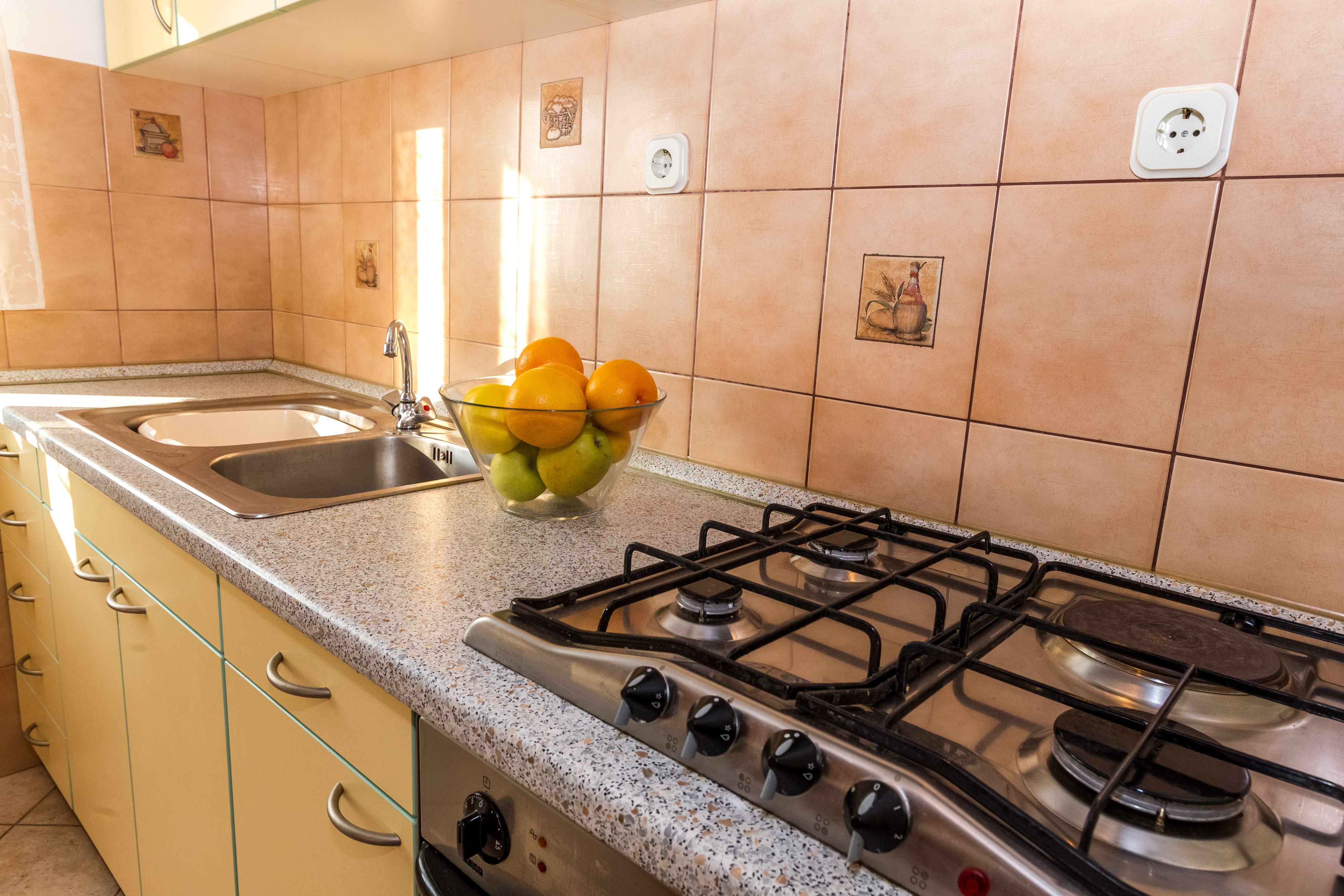 One bedroom apartment with balcony and sea view Zadar (A-6128-a)