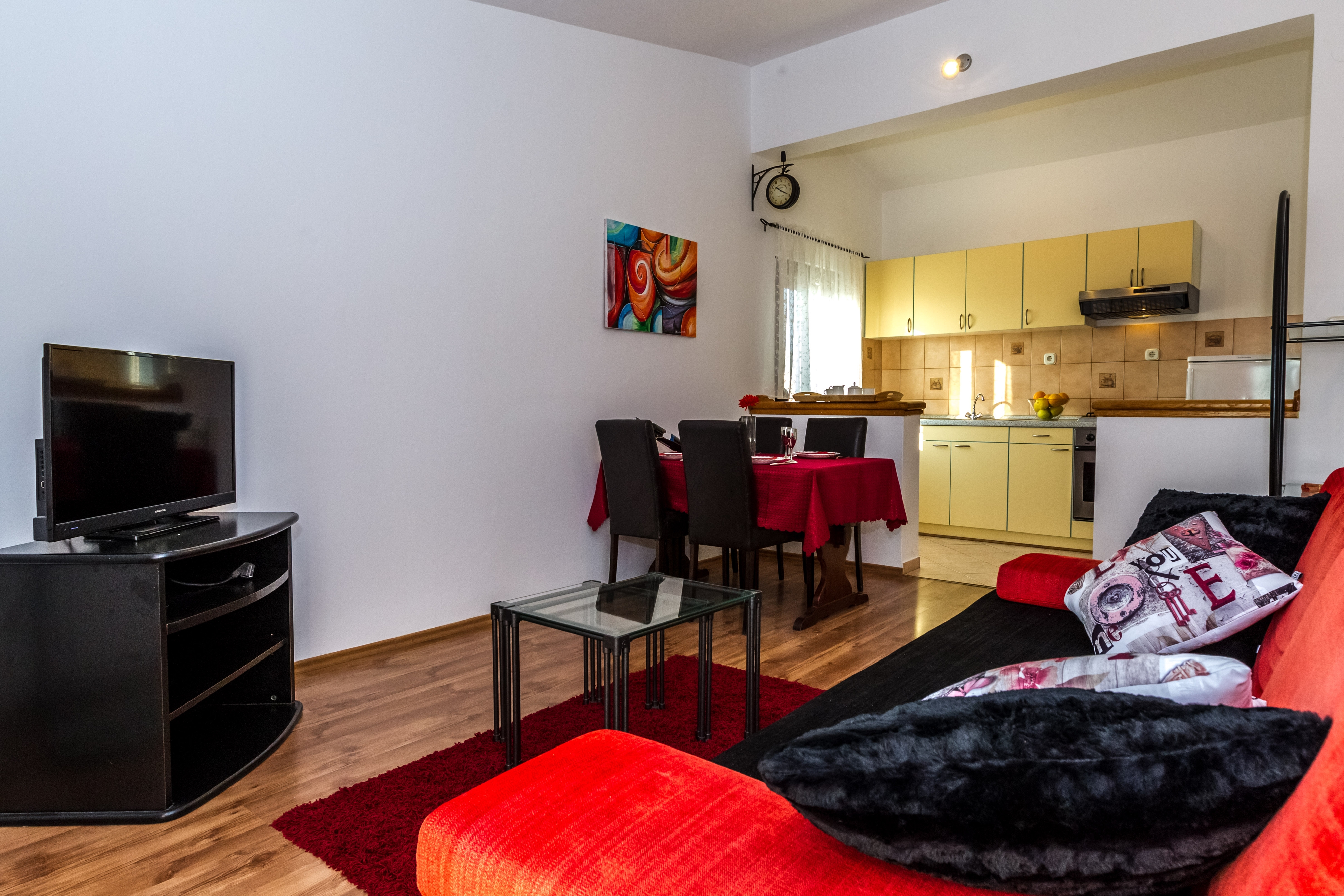 One bedroom apartment with balcony and sea view Zadar (A-6128-a)