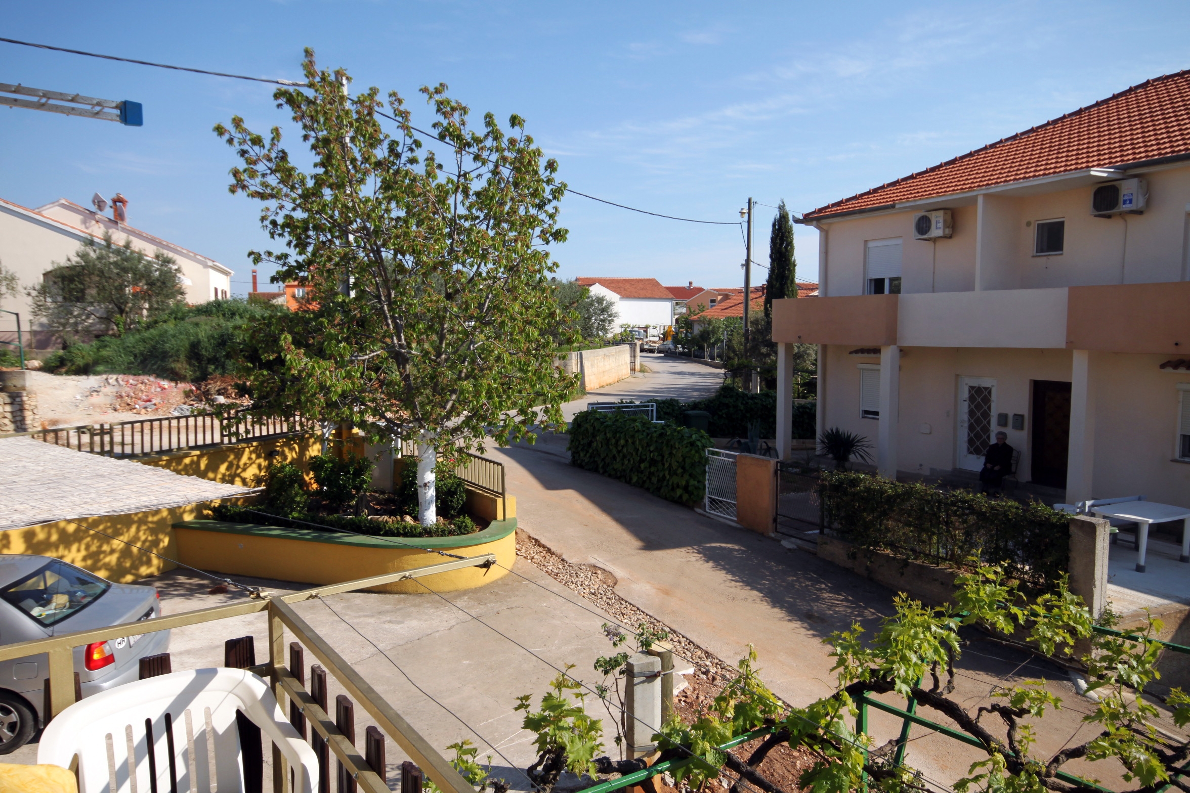 One bedroom apartment with balcony and sea view Zadar (A-6128-b)