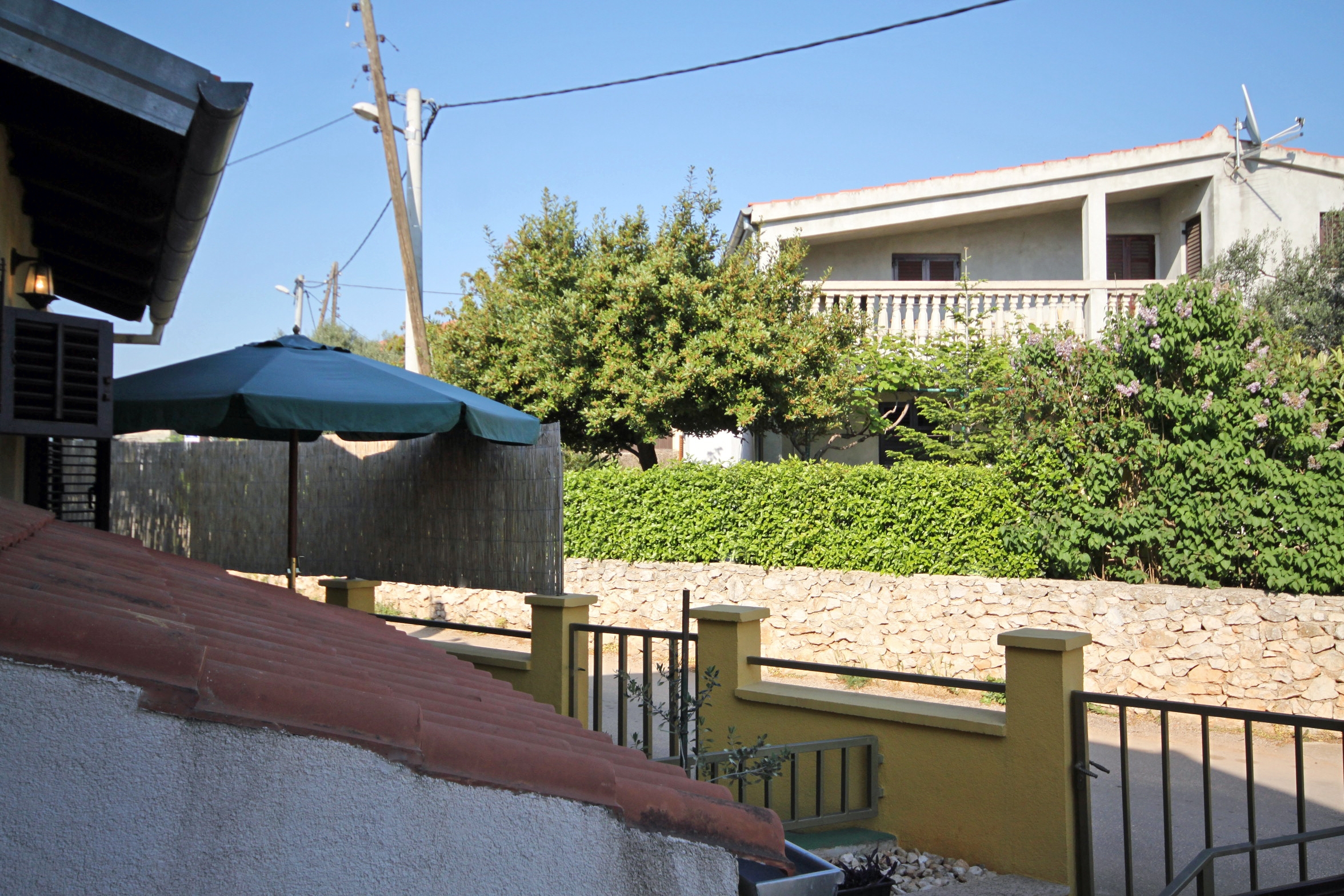 One bedroom apartment with balcony and sea view Zadar (A-6128-b)