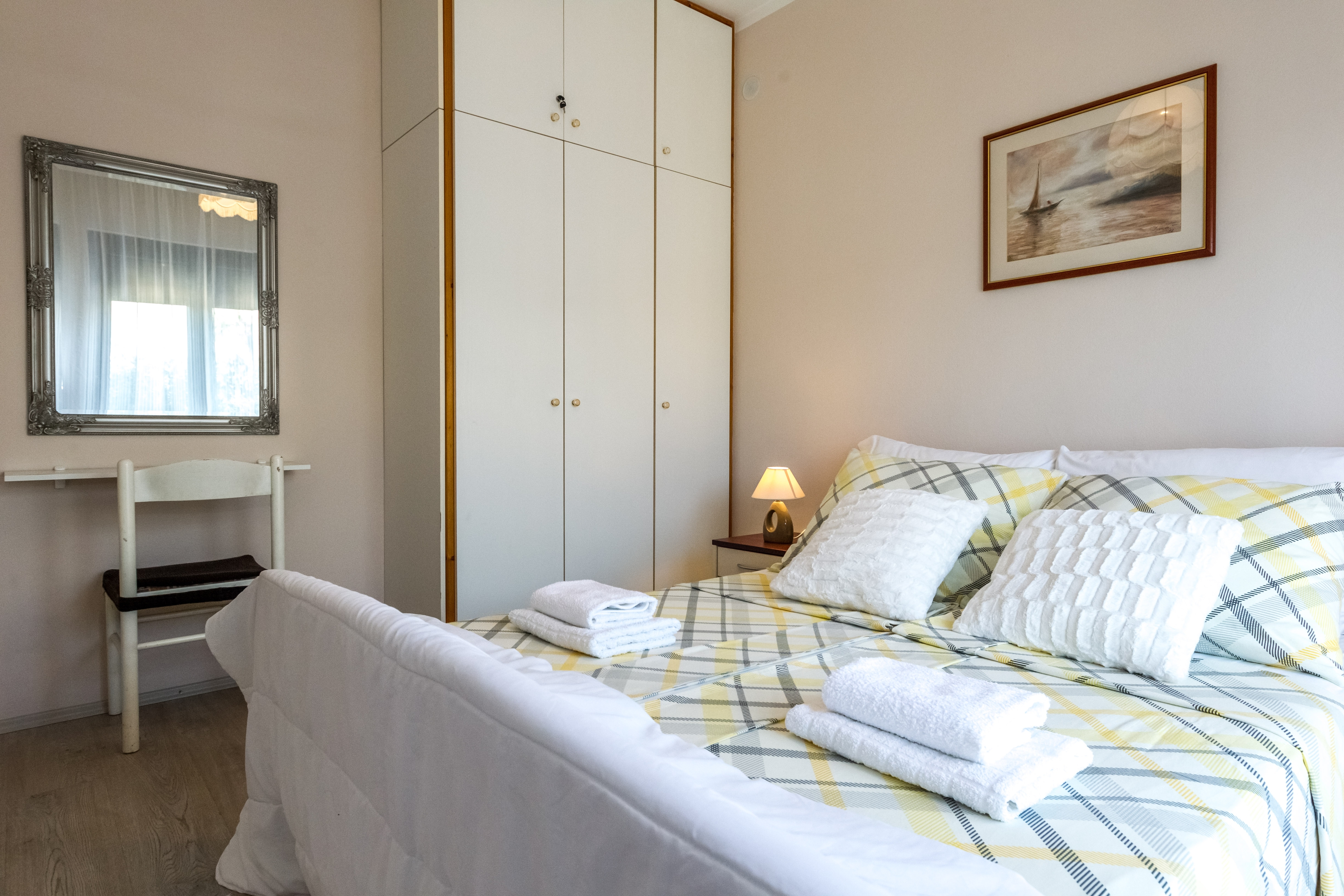 One bedroom apartment with balcony and sea view Zadar (A-6128-b)