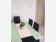 Dining room Grebaštica, Dining room in the apartment, (pet friendly) and WiFi.