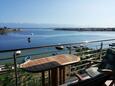 Nin, Balcon dans l’hébergement en type apartment, avec la vue sur la mer et WiFi.