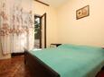 Ložnice 1 Vrsi - Mulo, Ložnice 1 v ubytování typu apartment, WiFi.