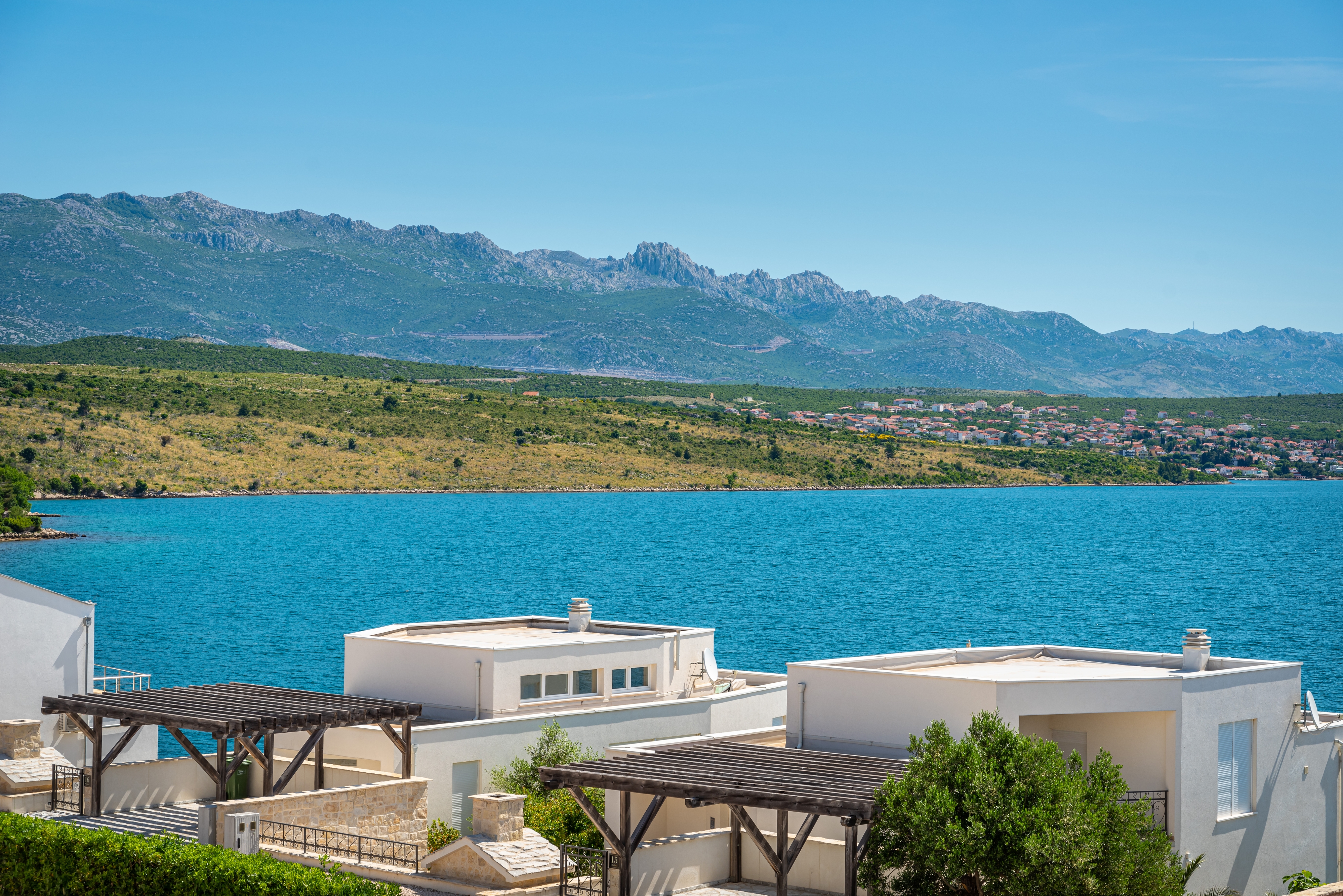 Two bedroom apartment with terrace and sea view Posedarje, Novigrad  A-b