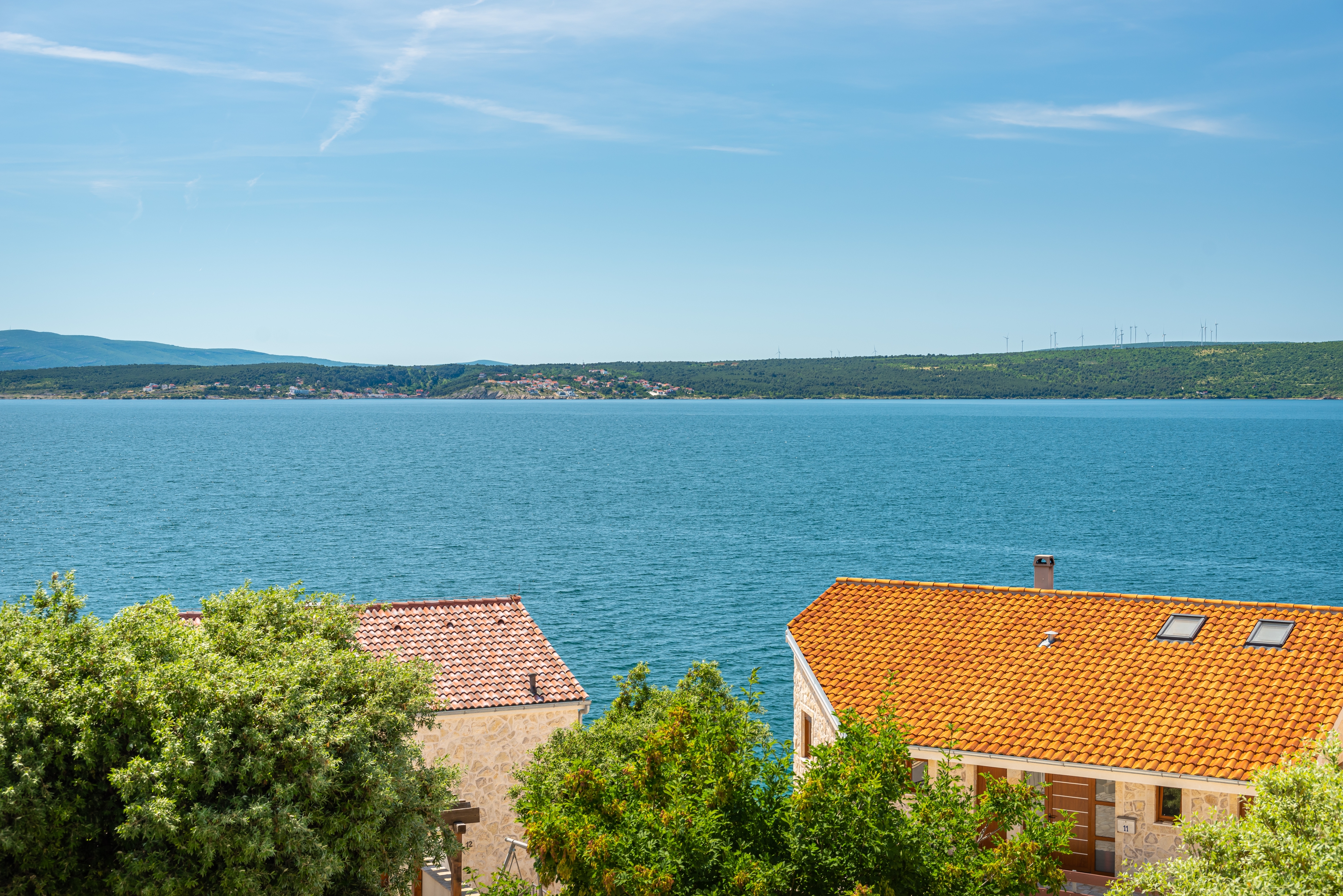 Two bedroom apartment with terrace and sea view Posedarje, Novigrad  A-b