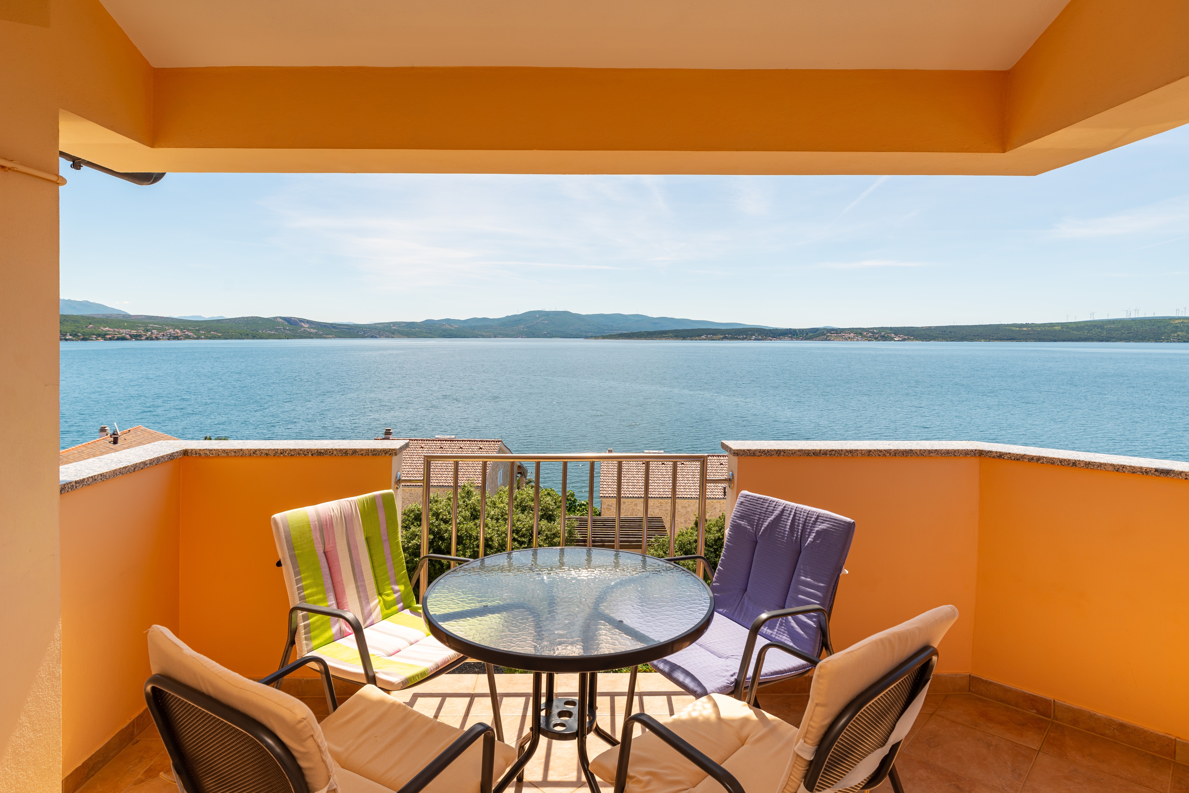 Two bedroom apartment with terrace and sea view Posedarje, Novigrad (A-6162-c)