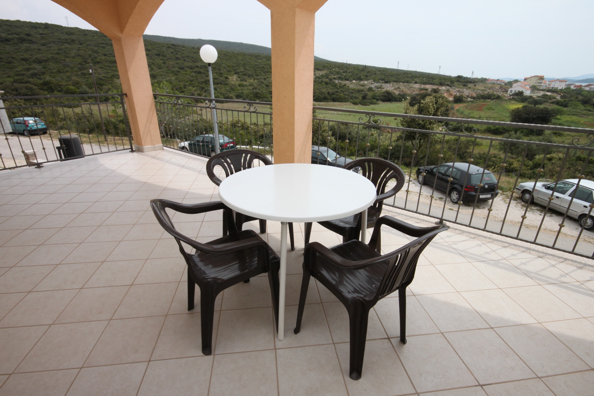Two bedroom apartment with terrace and sea view Sveti Petar, Biograd  A-a