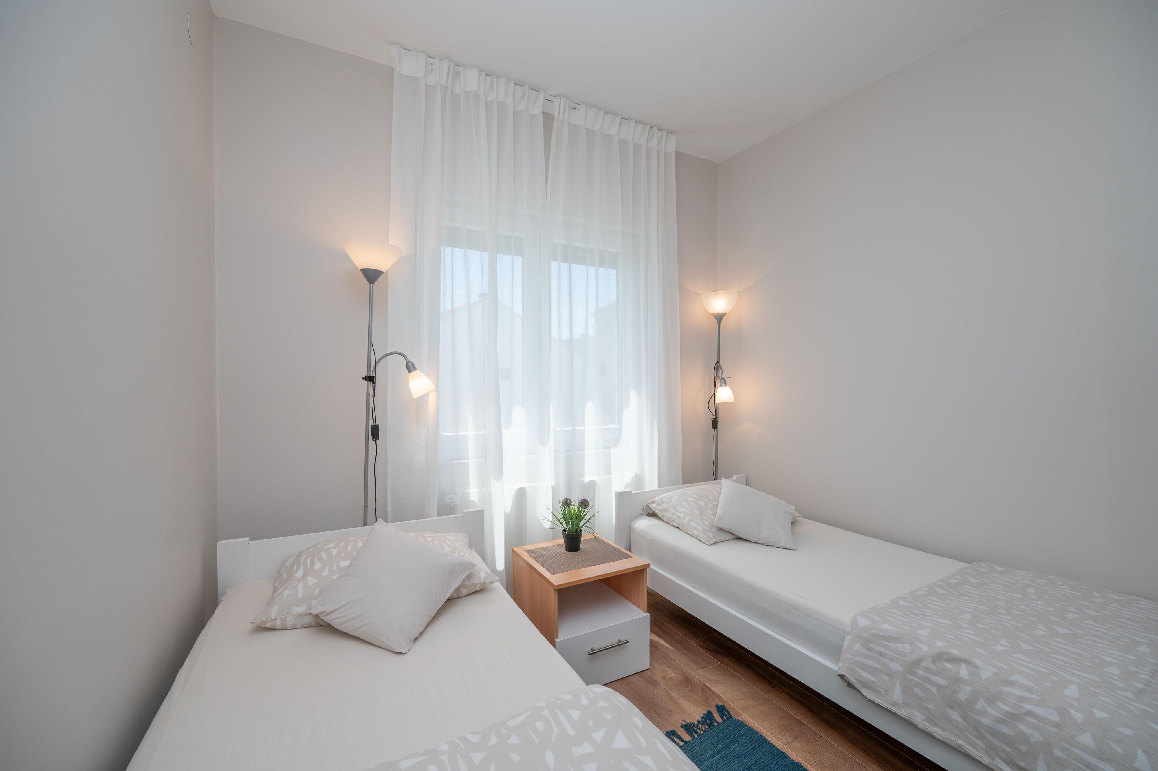 Two bedroom apartment with terrace and sea view Turanj, Biograd  A-a