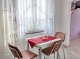 Dining room Vodice, Dining room in the studio-apartment, WiFi.
