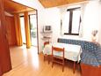 Dining room Vodice, Dining room in the apartment, air condition available and WiFi.