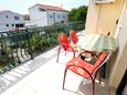 Terrace Vodice, Terrace in the apartment, with a sea view and WiFi.