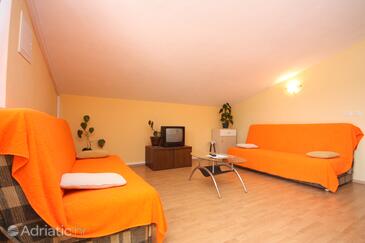 Living room Vinjerac, Living room in the apartment, dostupna klima i WIFI.