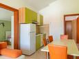 Dining room Posedarje, Dining room in the apartment, air condition available and WiFi.