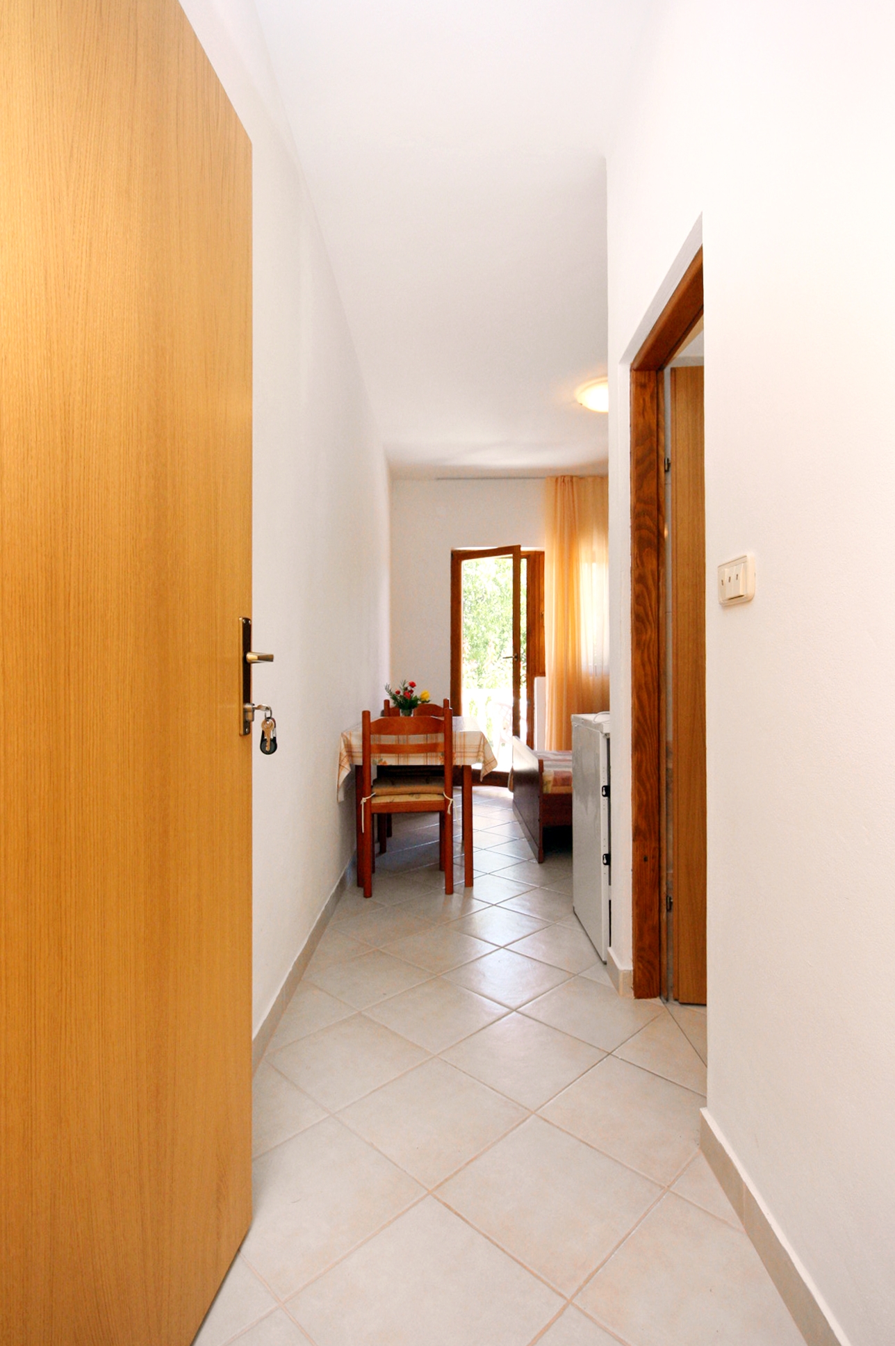 Studio flat with terrace Rovanjska, Paklenica  AS-a