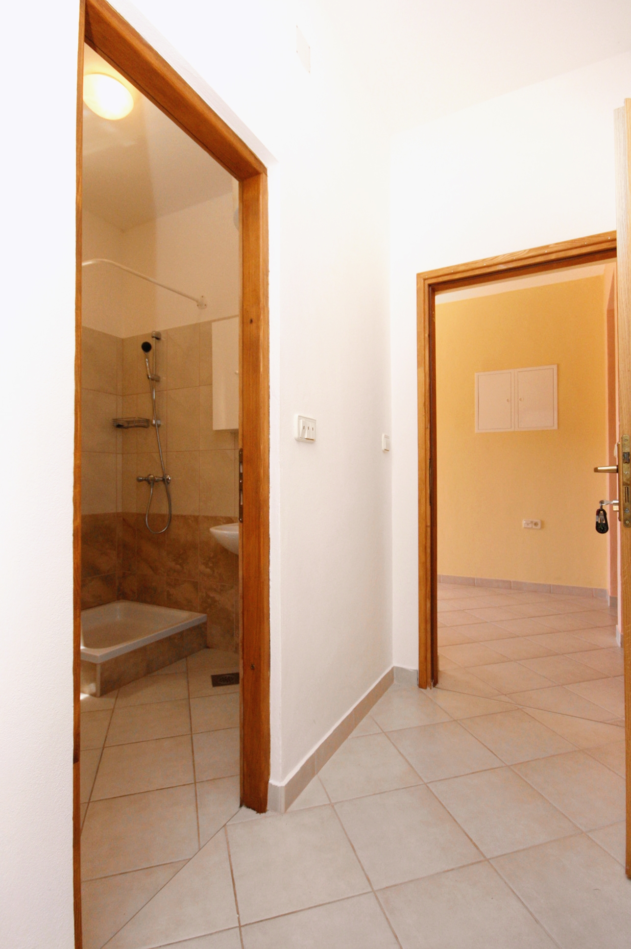 Studio flat with terrace Rovanjska, Paklenica  AS-a