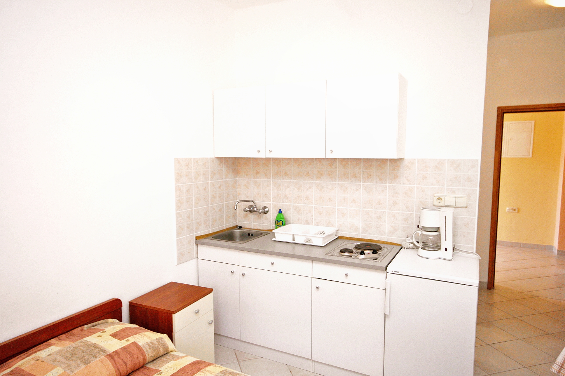 Studio flat with terrace Rovanjska, Paklenica  AS-a