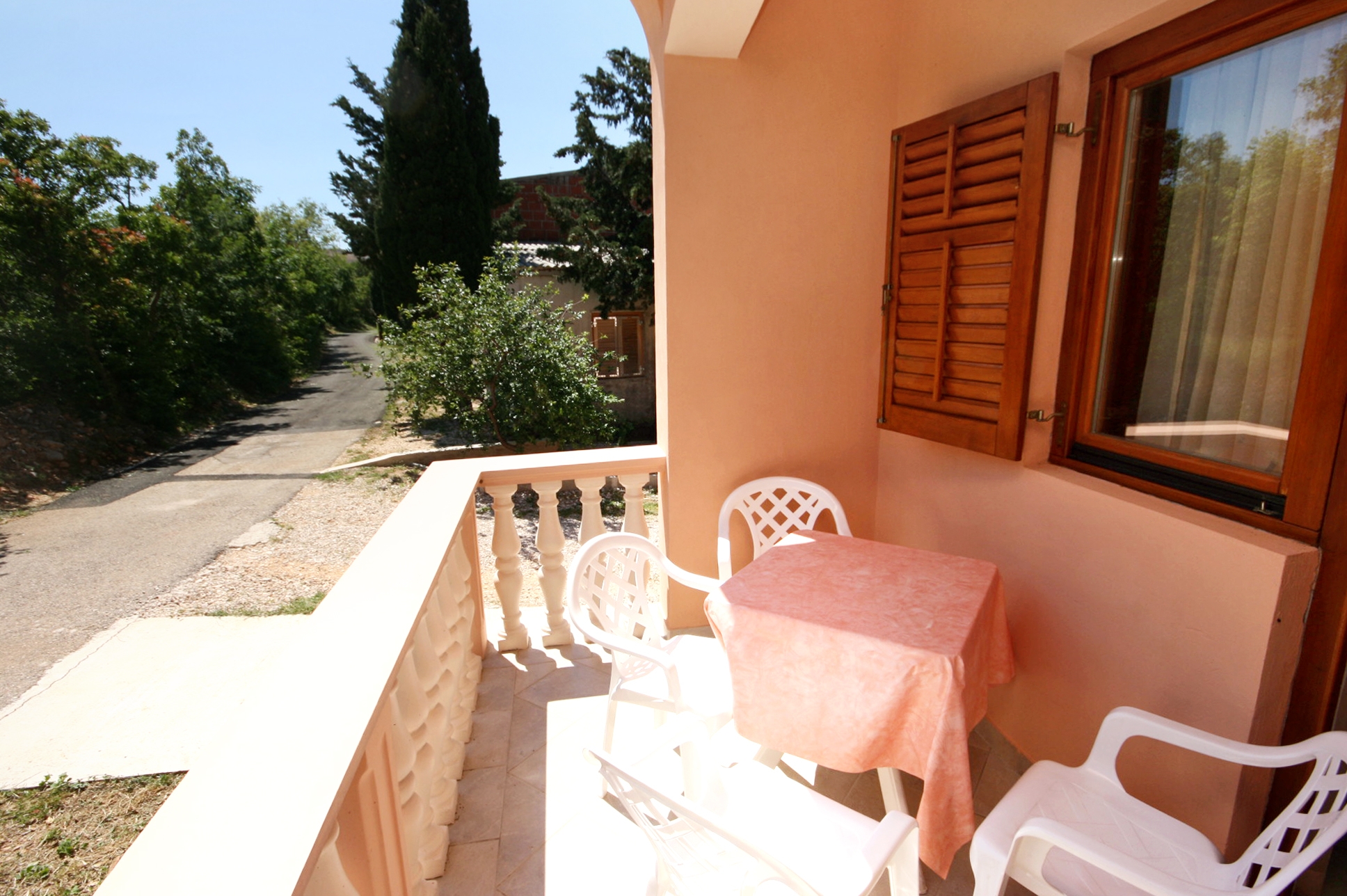 Studio flat with terrace Rovanjska, Paklenica  AS-a