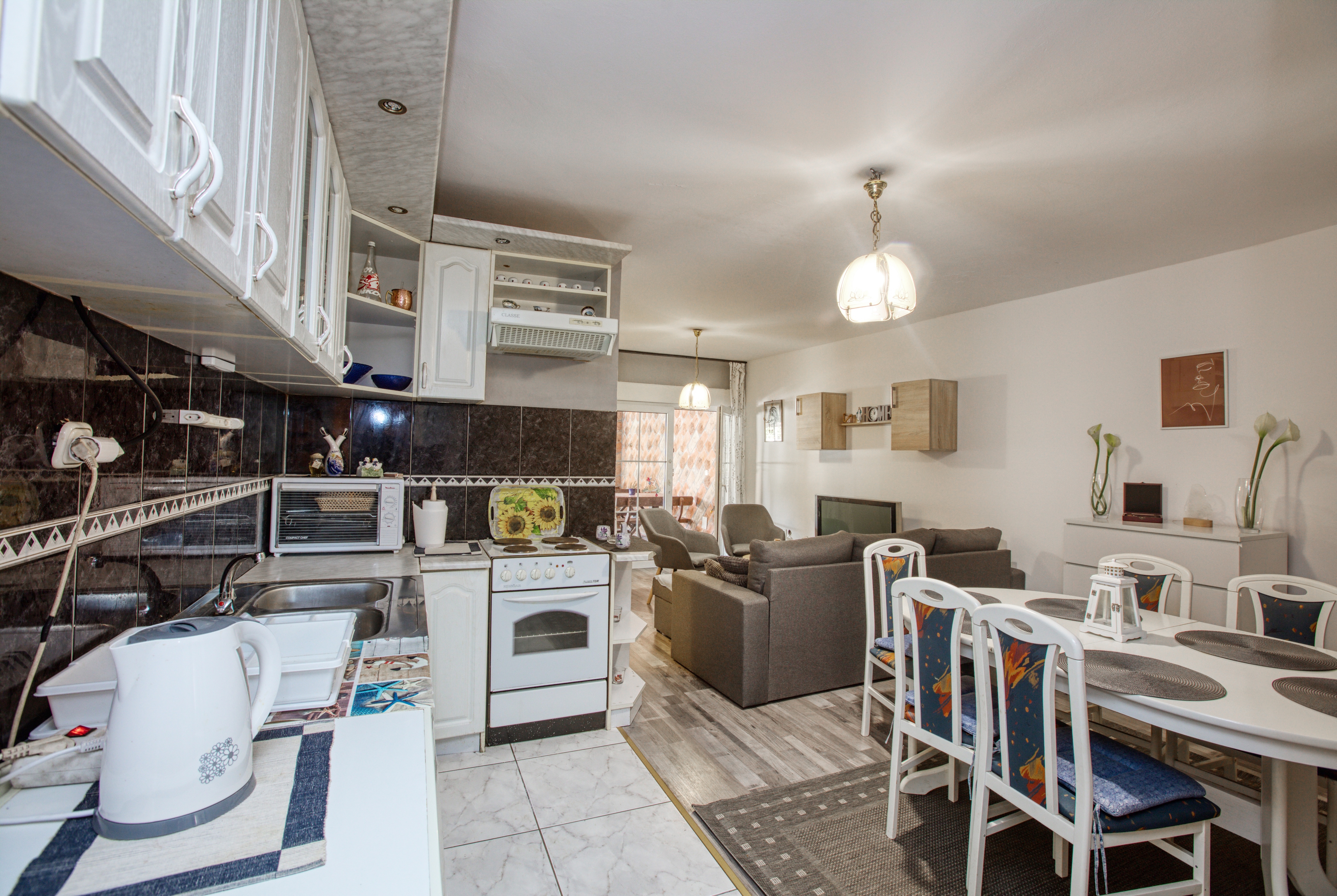 One bedroom apartment with air-conditioning Biograd na Moru, Biograd (A-6219-b)