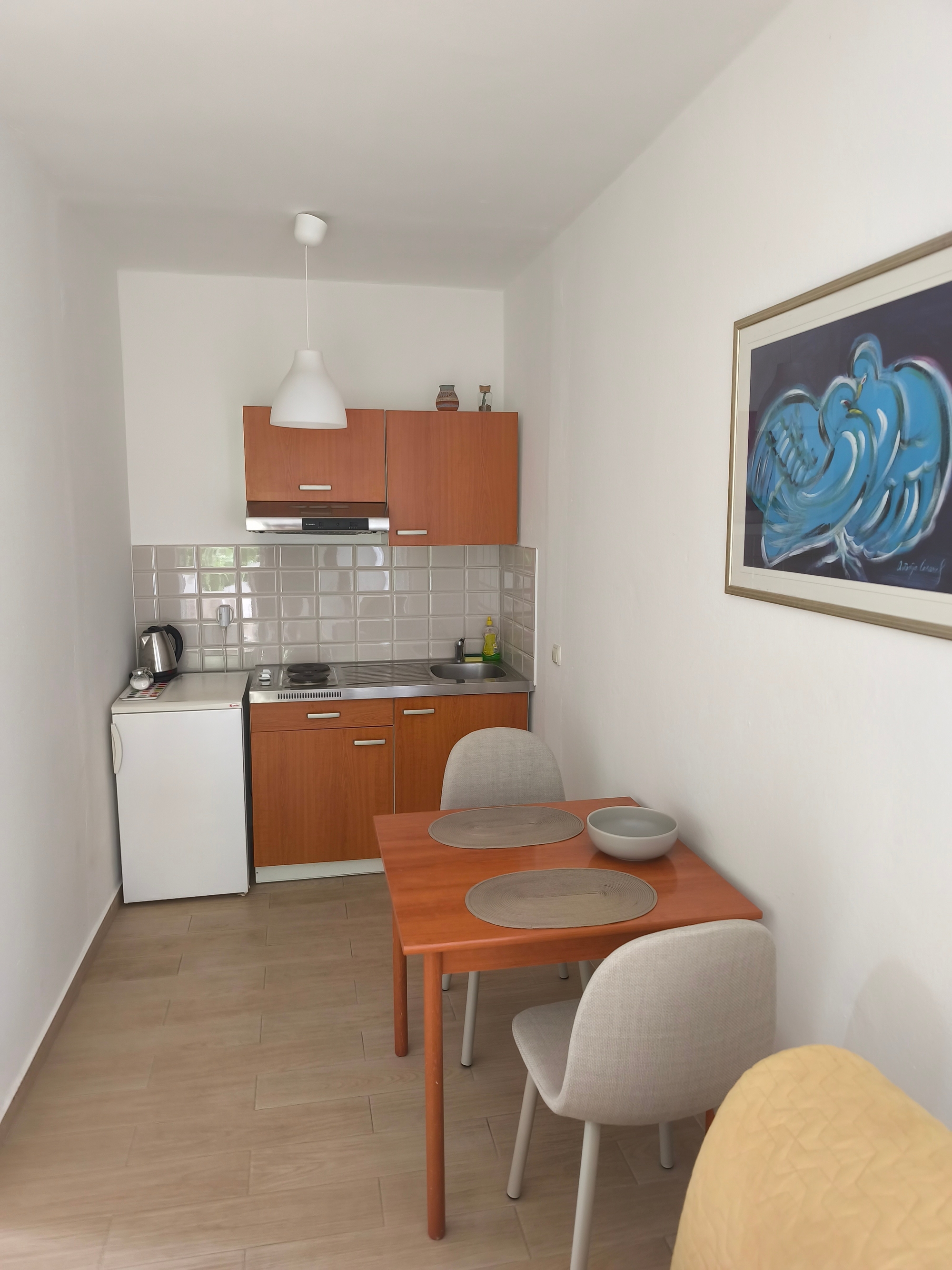 Studio flat with terrace and sea view Tkon, Pašman (AS-6221-a)